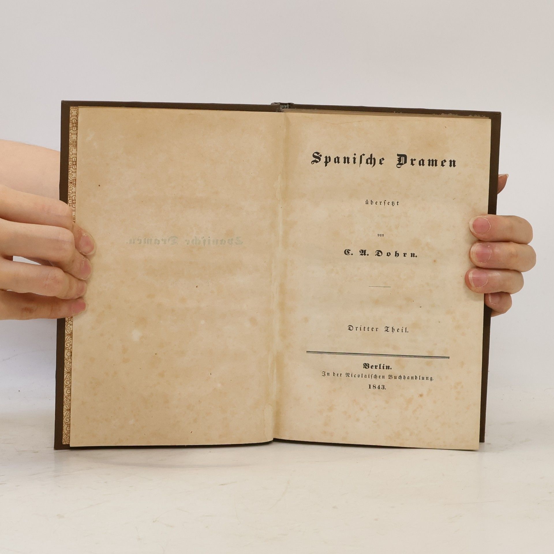 C. M. Doben Spanische Dramen