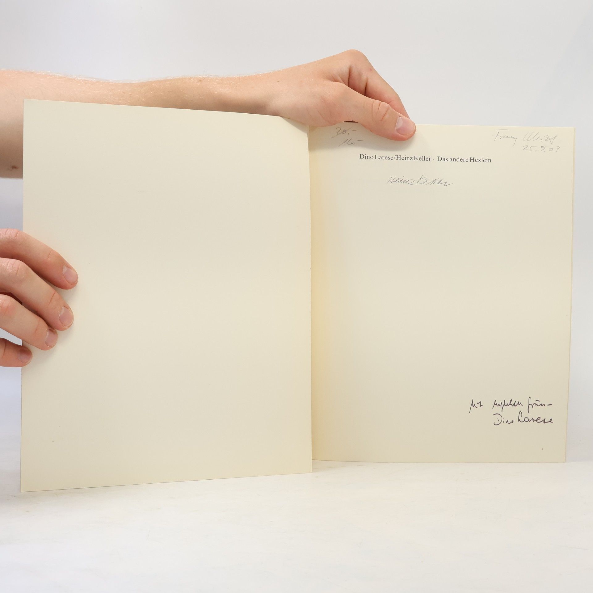 Dino Larese Das andere Hexlein