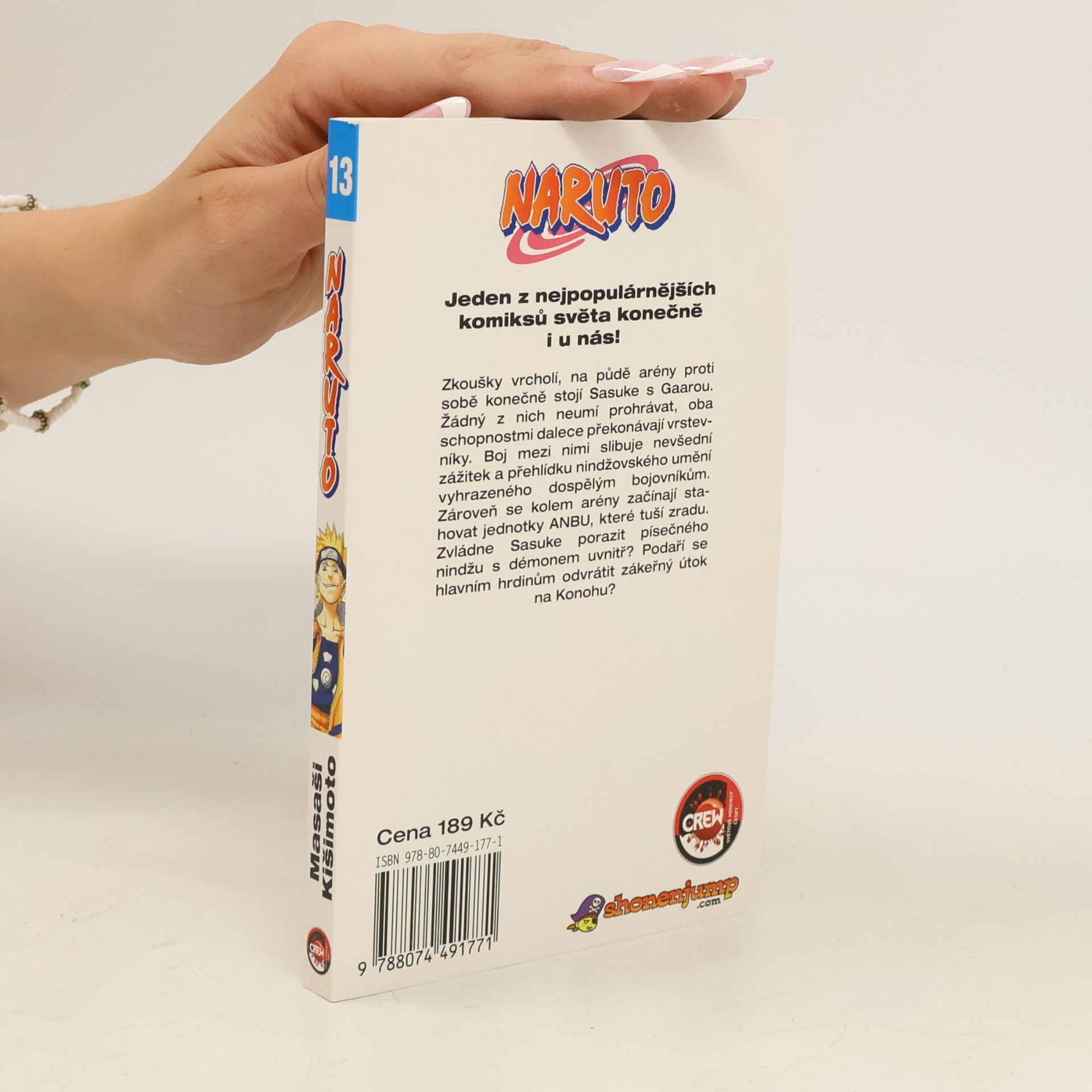 Masashi Kishimoto Naruto. 13. díl, Čúninské zkoušky - završení!!