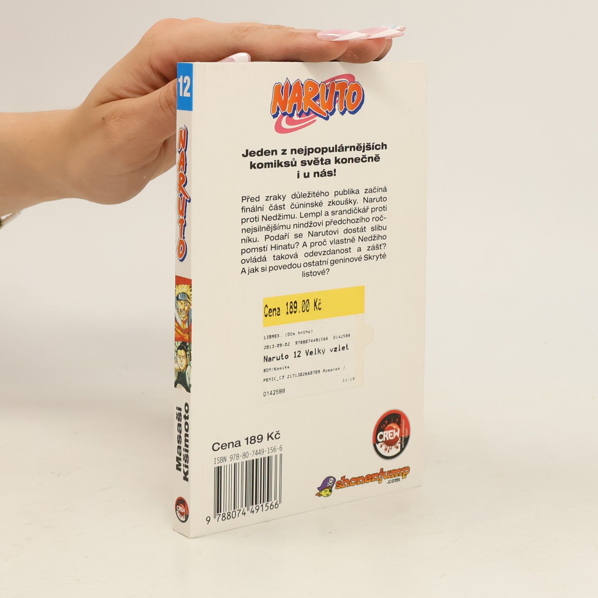 Masashi Kishimoto Naruto. 12. díl, Velký vzlet