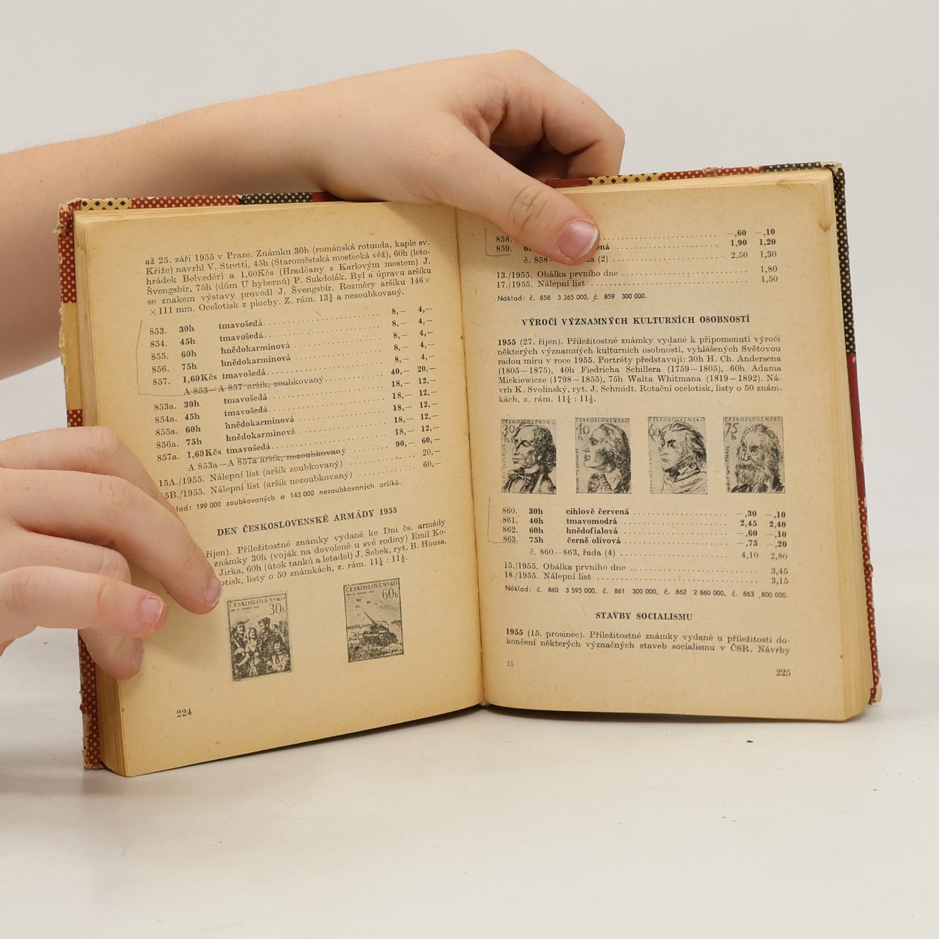 Various authors Československo 1966. Katalog známek