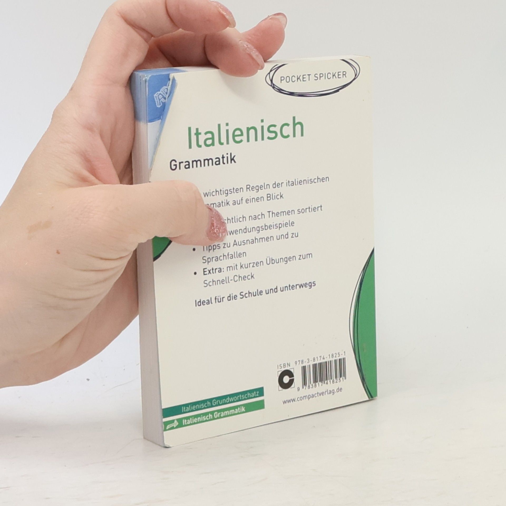 Giulia Covezzi Pocket Spicker: Italienisch Grammatik