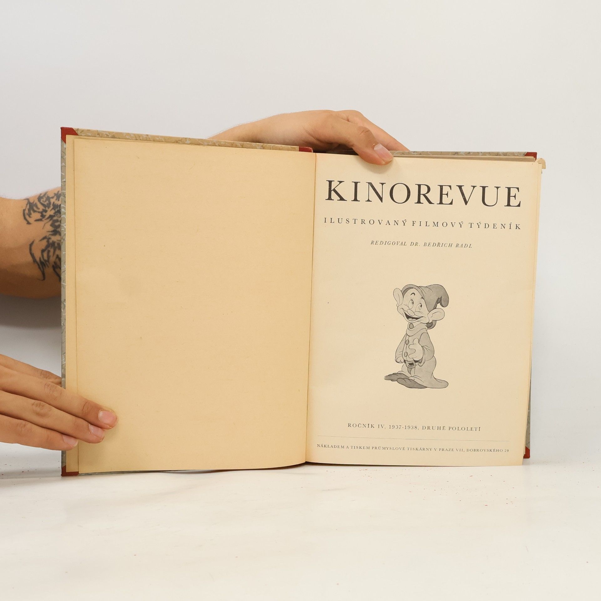 Bedřich Radl Kinorevue. Ročník IV. 1937-1938, druhé pololetí
