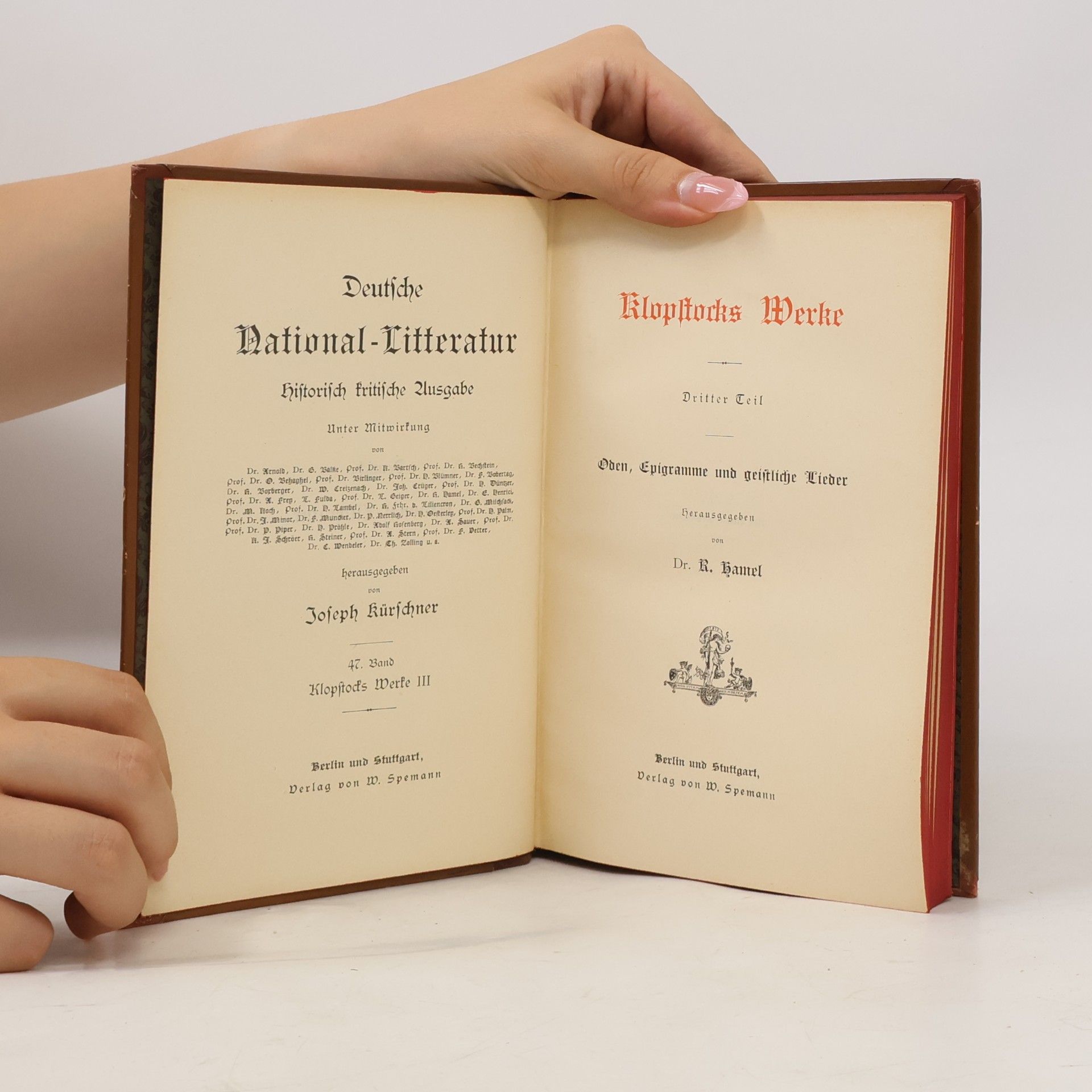 Autorenkollektiv Deutsche National-Litteratur III.
