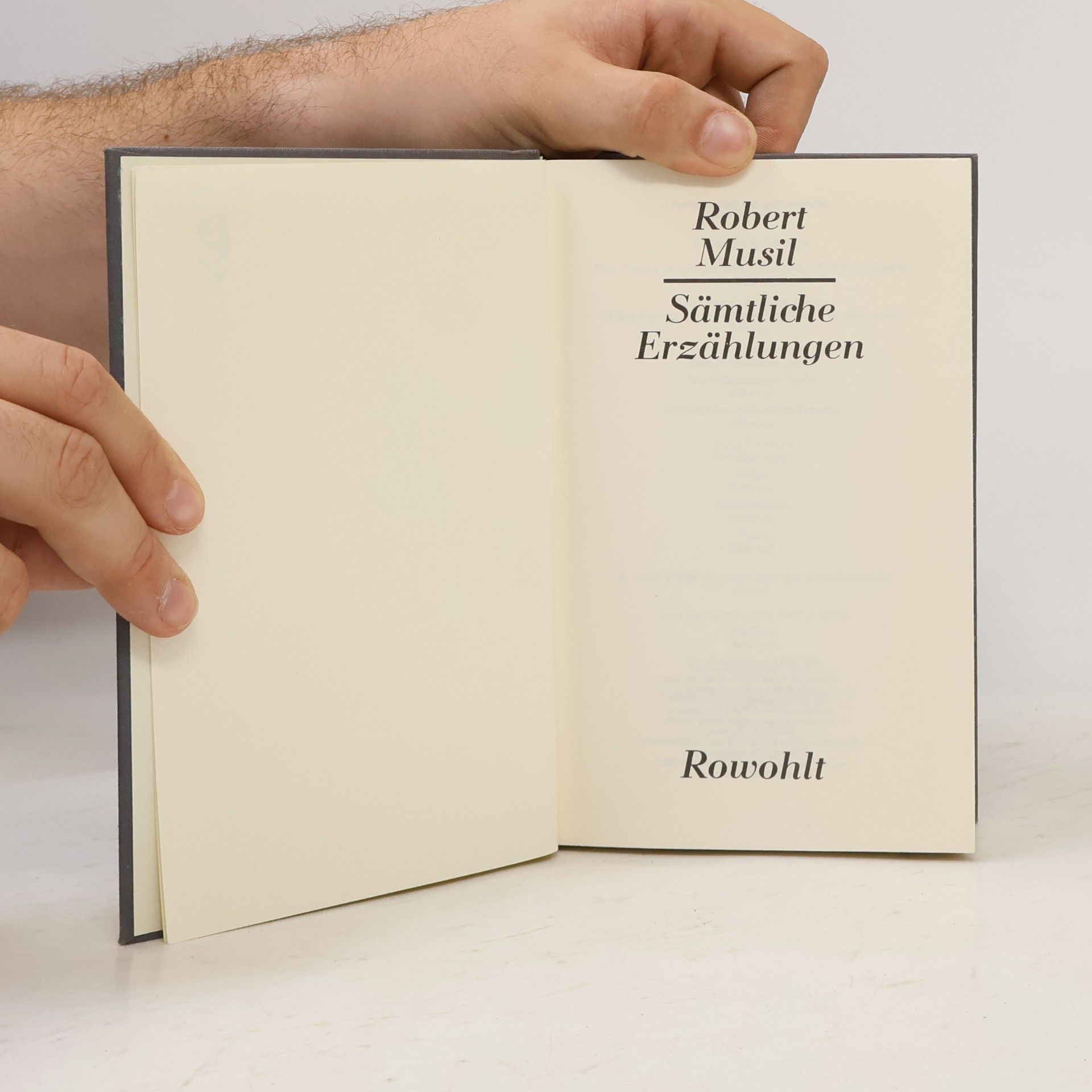 Robert Musil Sämtliche Erzählungen