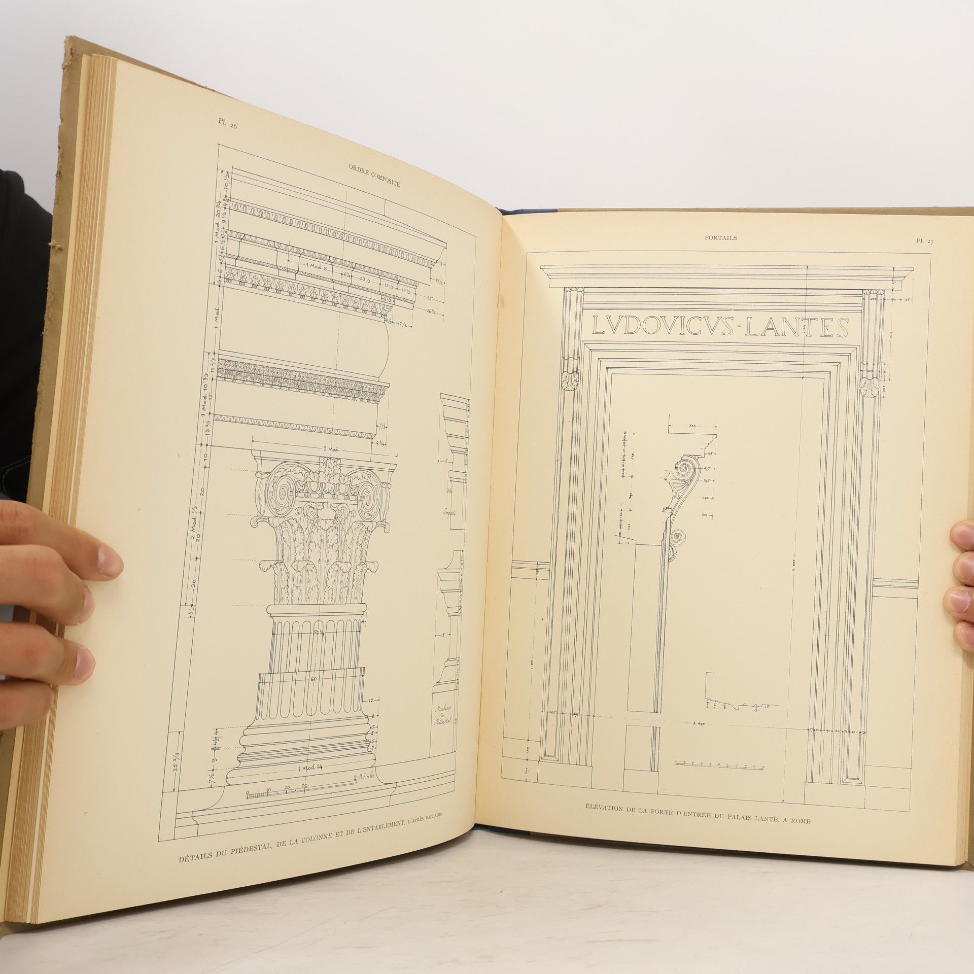 Georges Gromort Choix d'éléments empruntés à l'architecture classique
