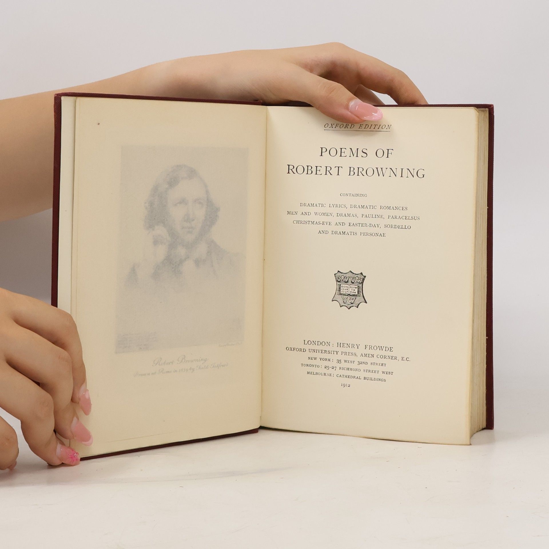 Robert Browning Poems of Robert Browning