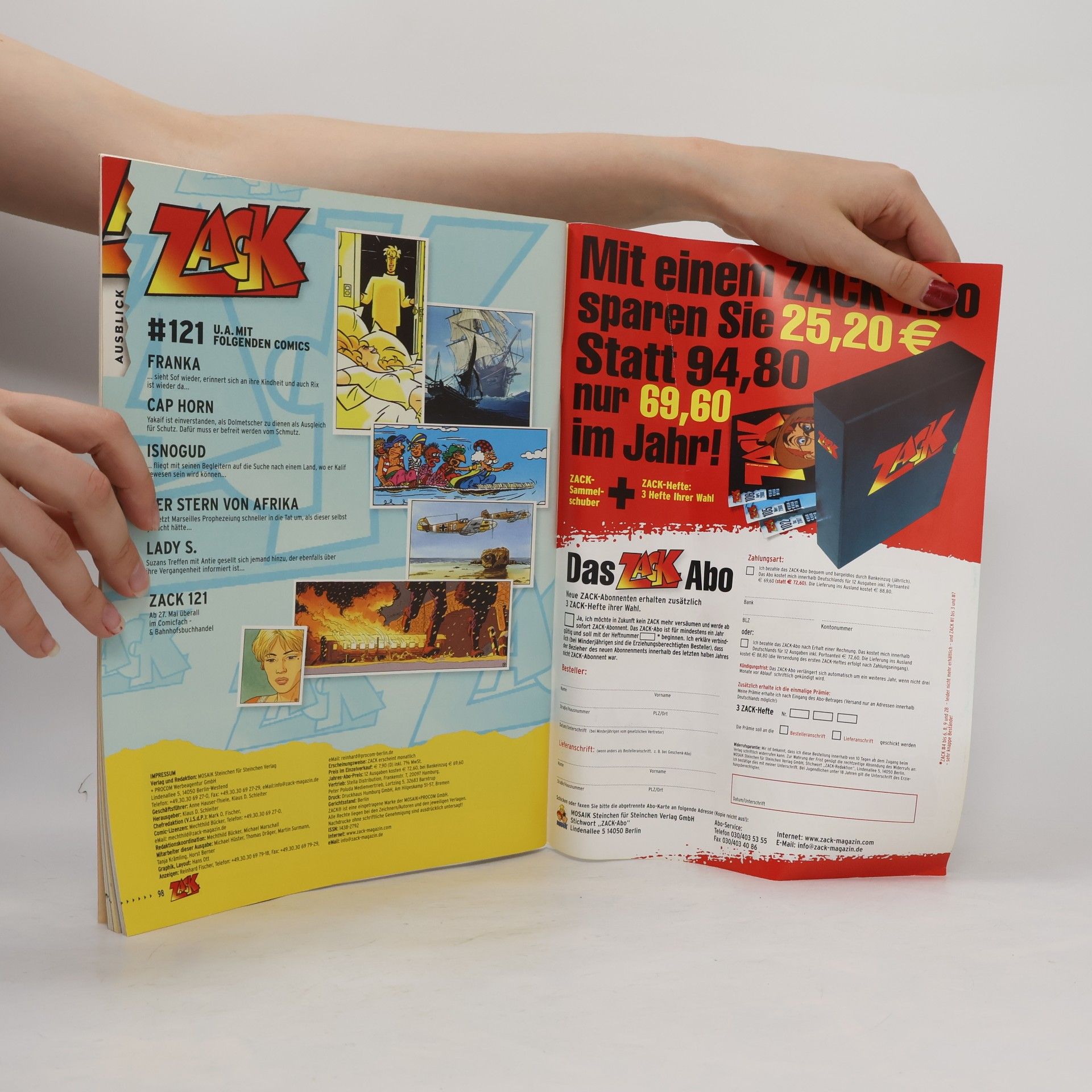 Collectif d'auteurs Zack 120