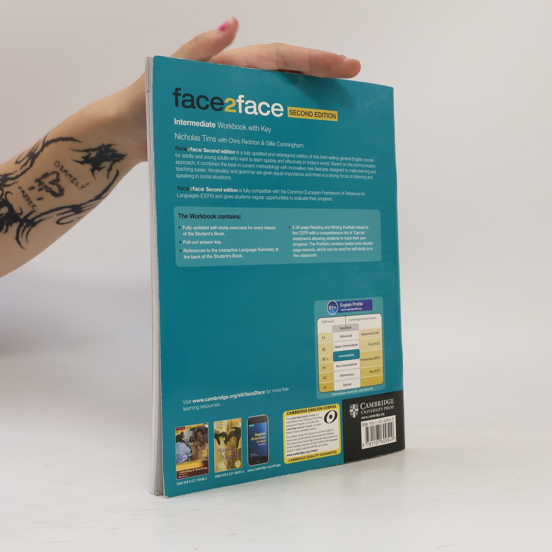 Nicholas Tims Face2face - Intermediate Workbook with Key