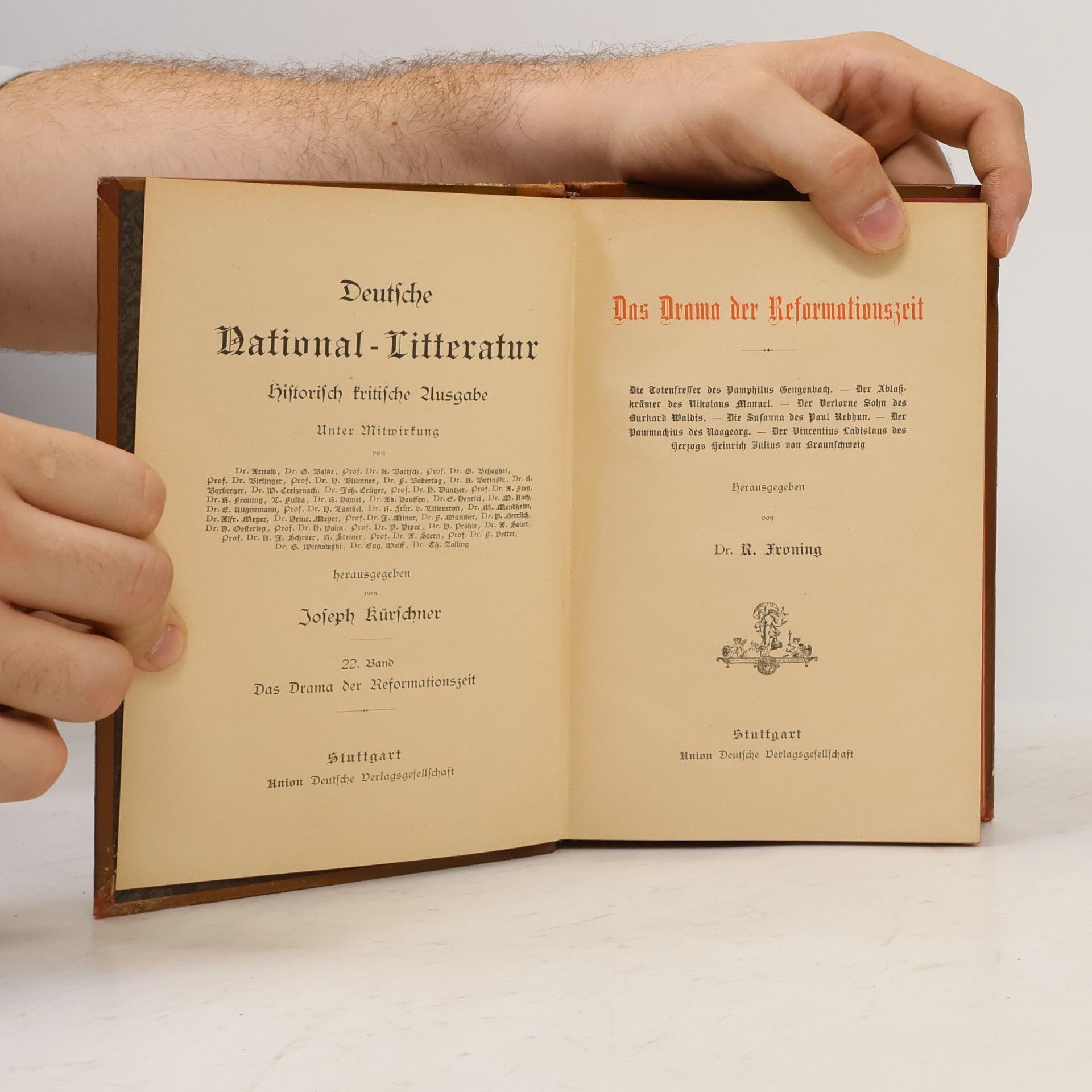 Autorenkollektiv Das Drama der Reformationszeit