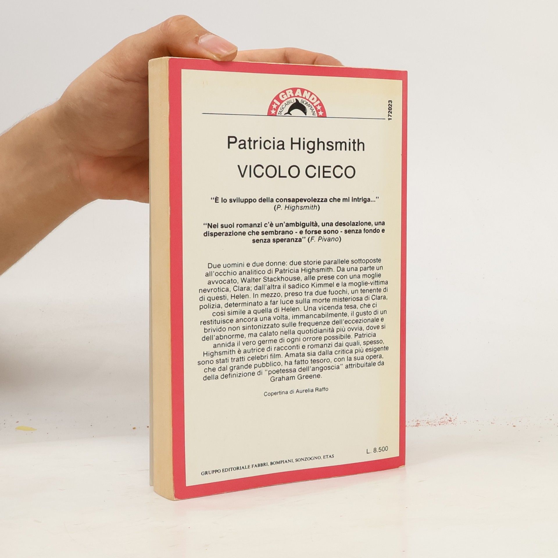 Patricia Highsmith Vicolo Cieco