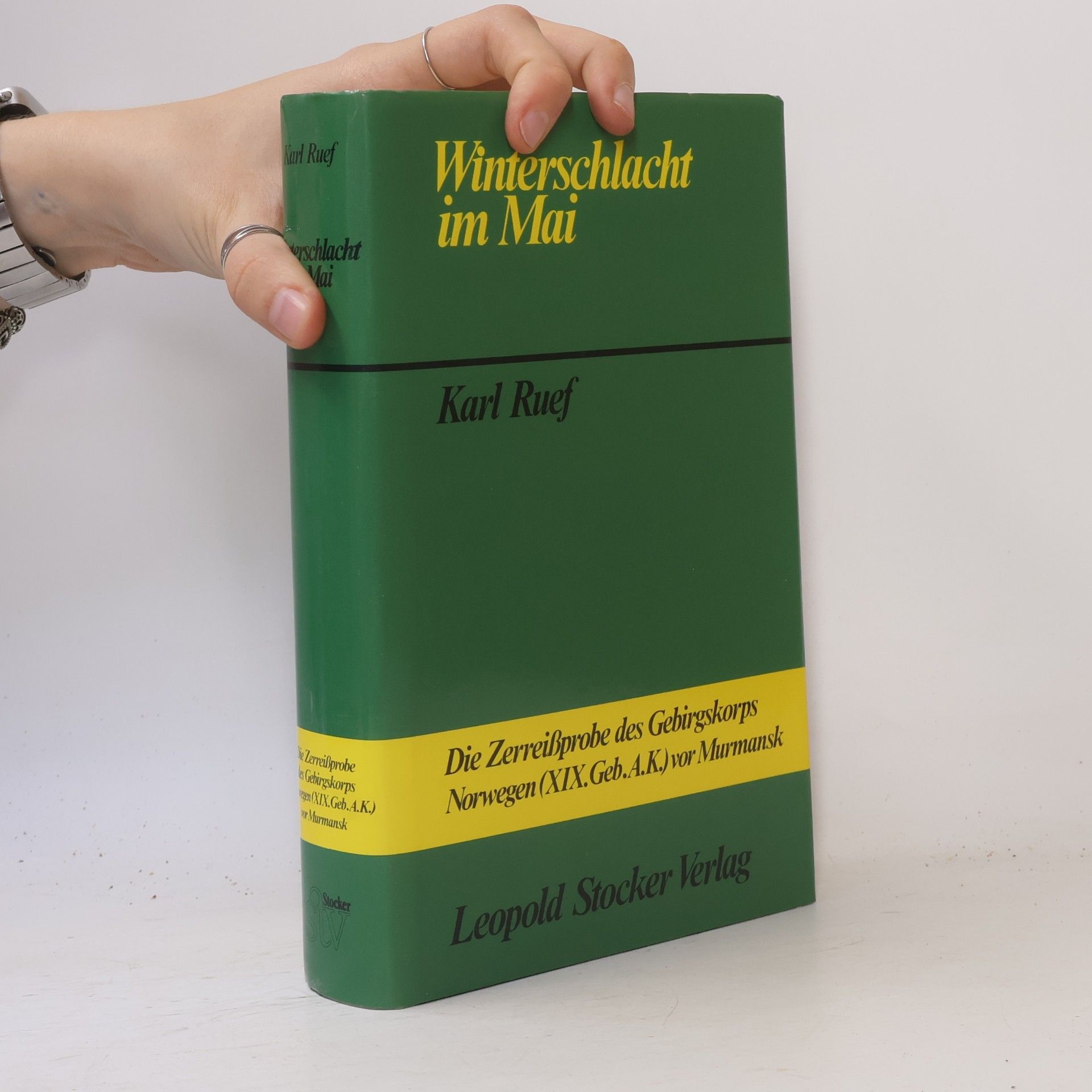 Karl Ruef Winterschlacht im Mai