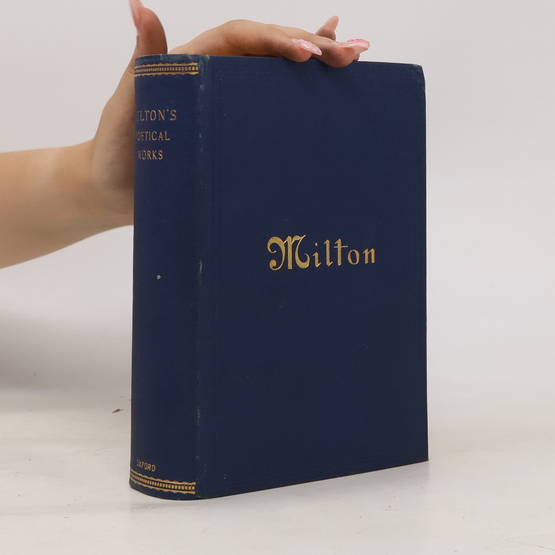 John Milton The Poetical Works of John Milton