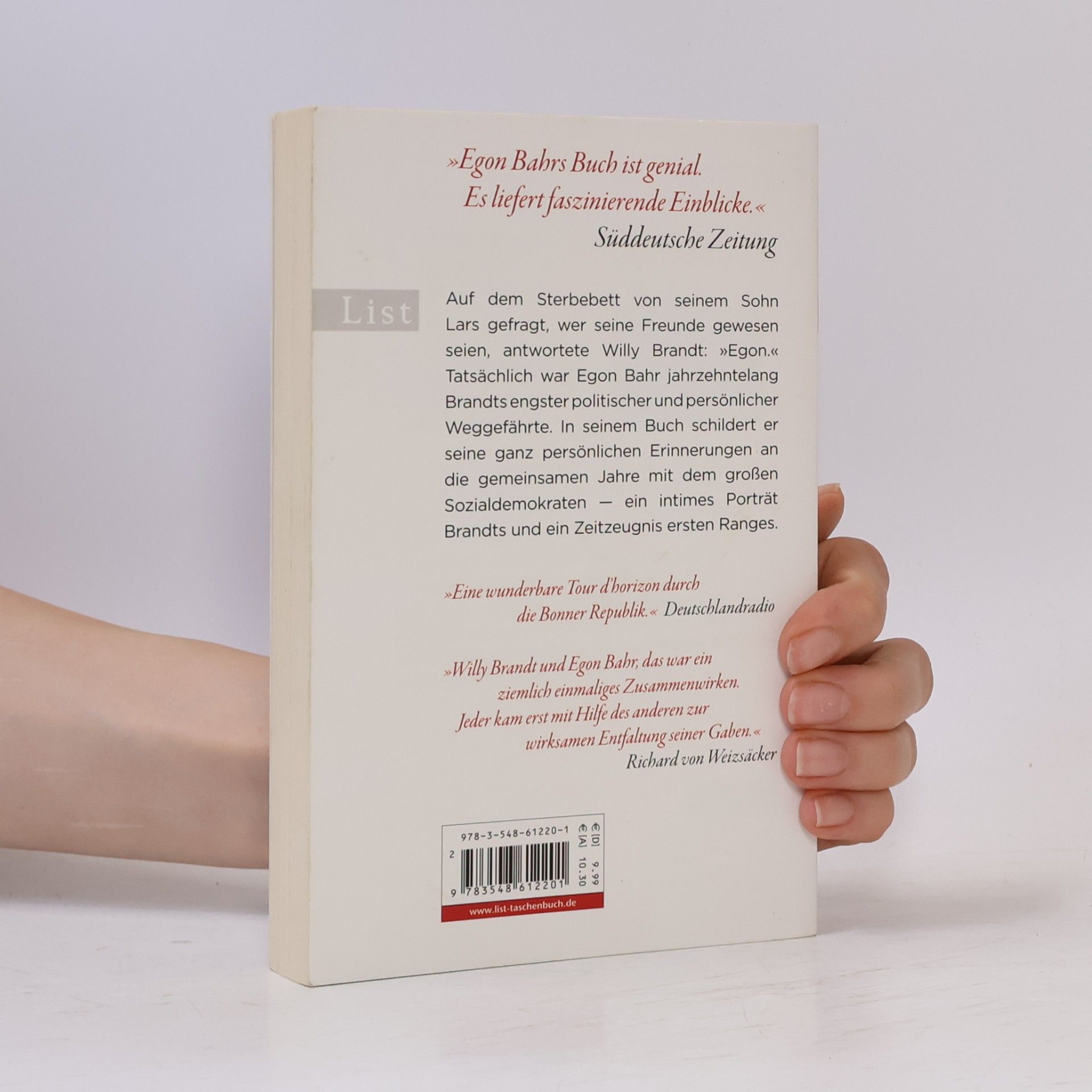 Egon Bahr »Das musst du erzählen«