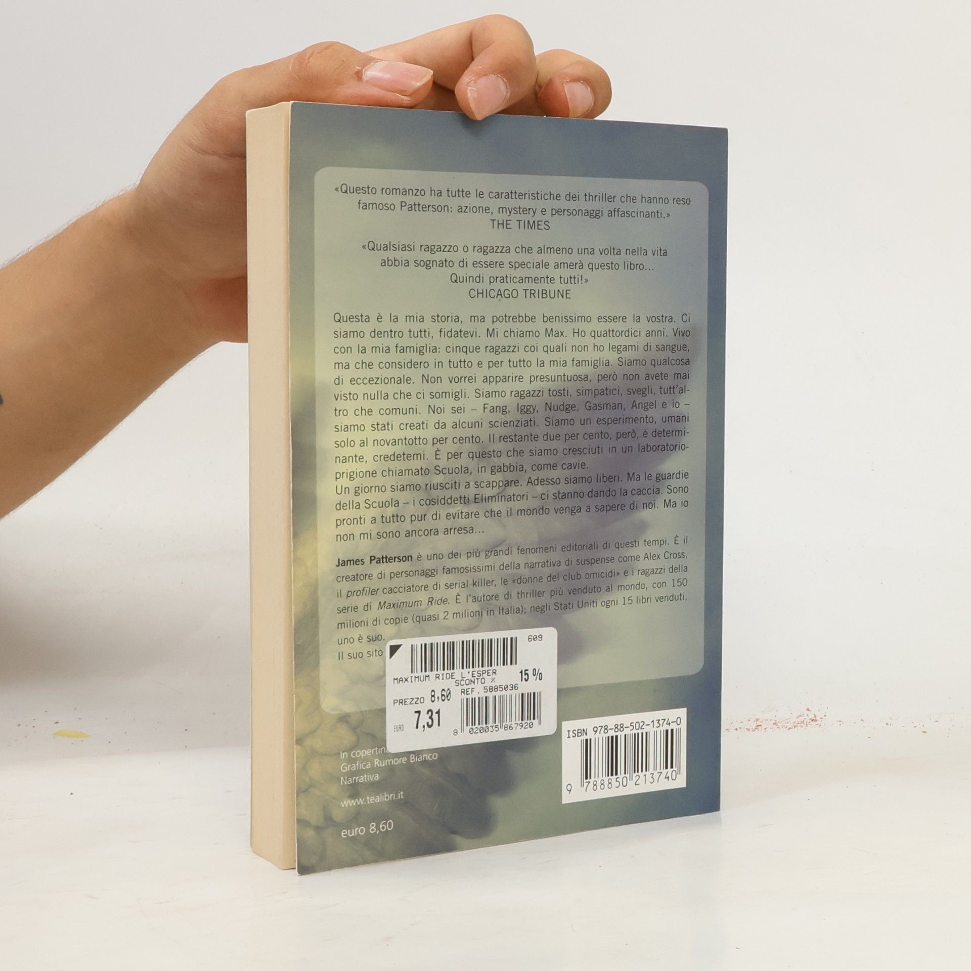 James Patterson Maximum Ride: L'esperimento Angel