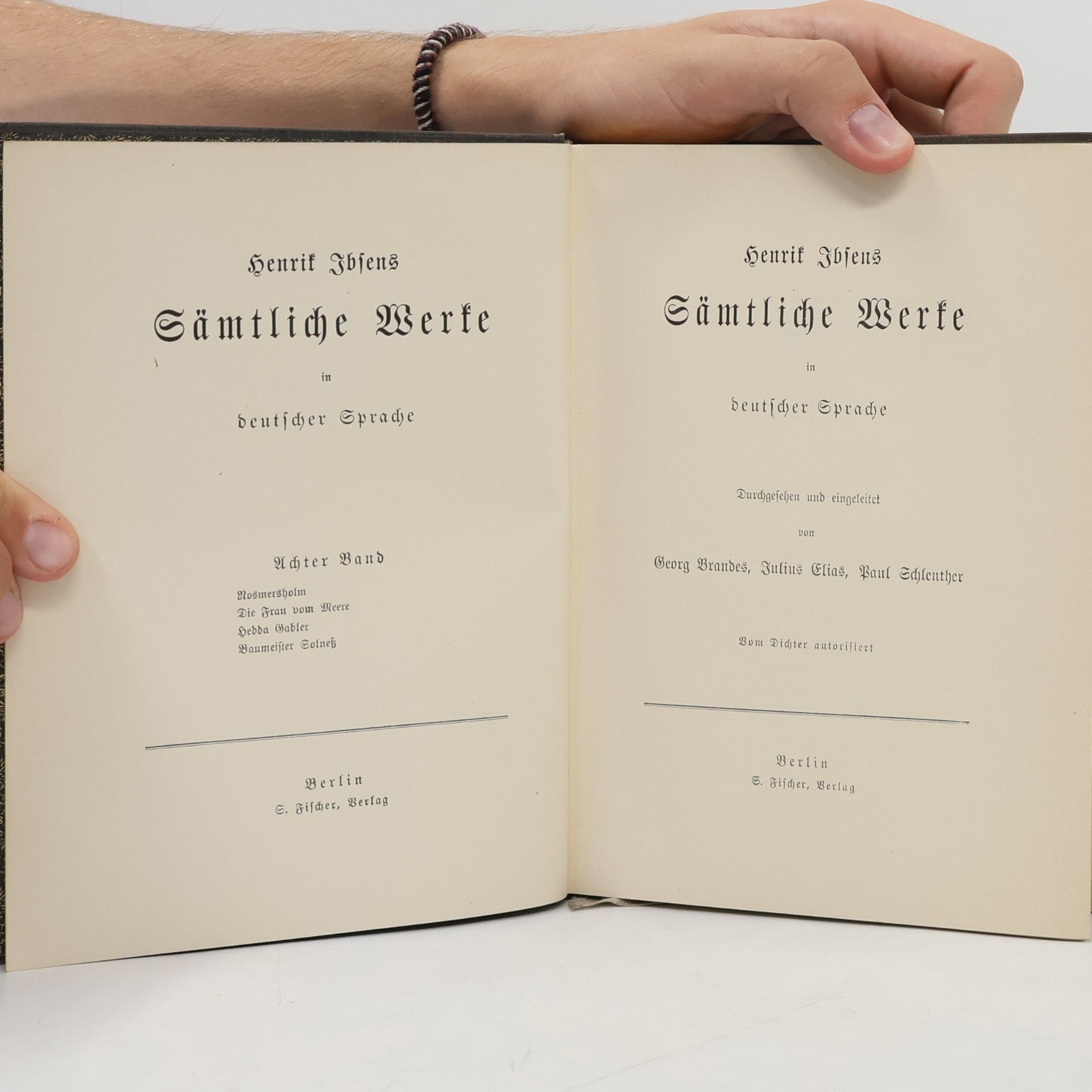 Kolektiv autorů Henrik Ibsens sämtliche Werke in deutscher Sprache 8
