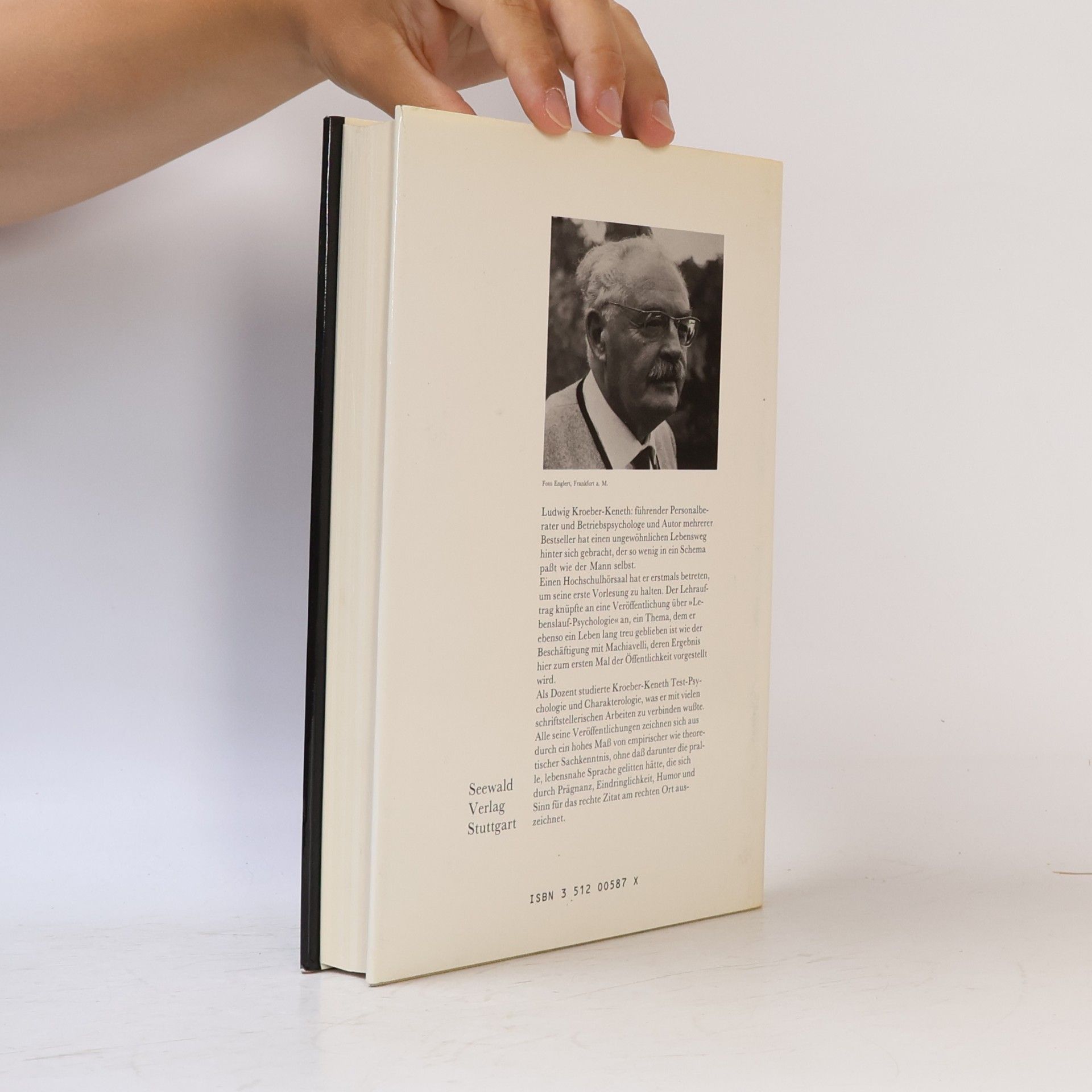 Ludwig Kroeber Keneth Machiavelli und wir