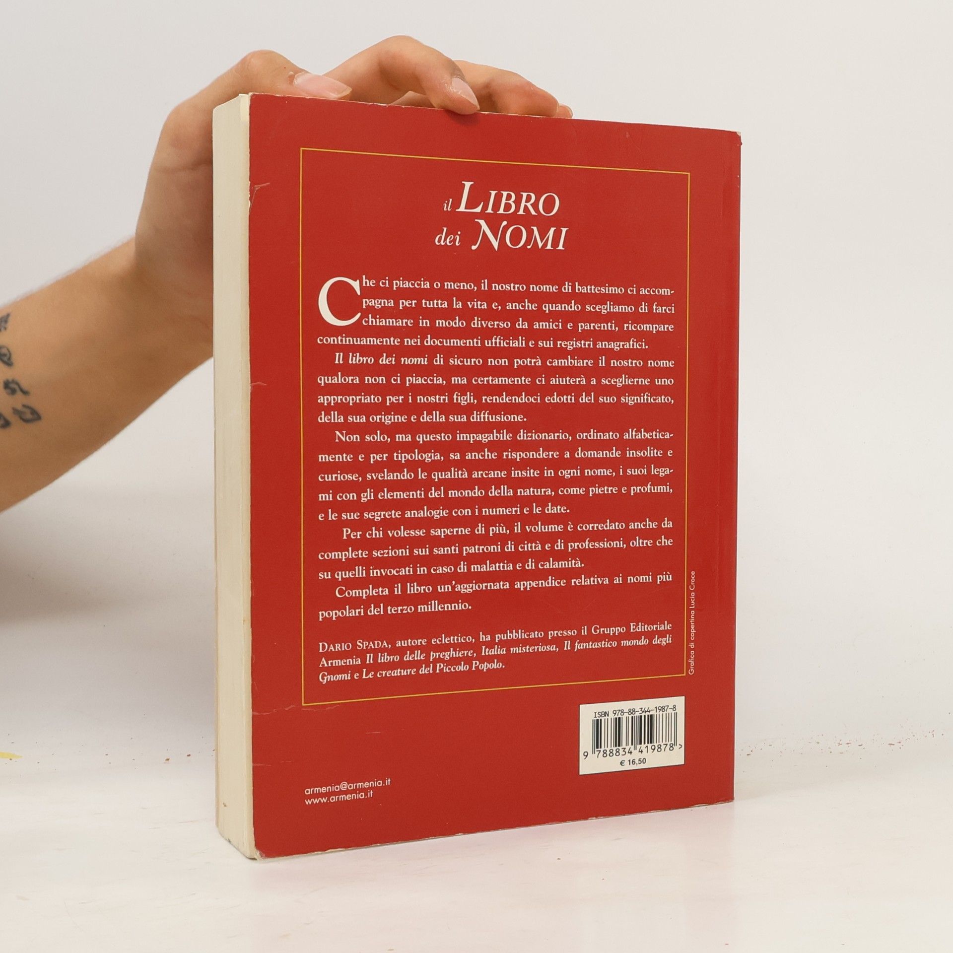 Dario Spada Il libro dei nomi