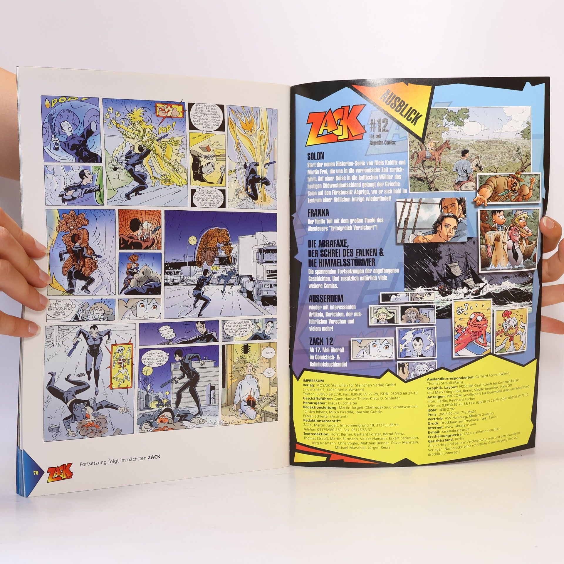 Collectif d'auteurs Zack 11