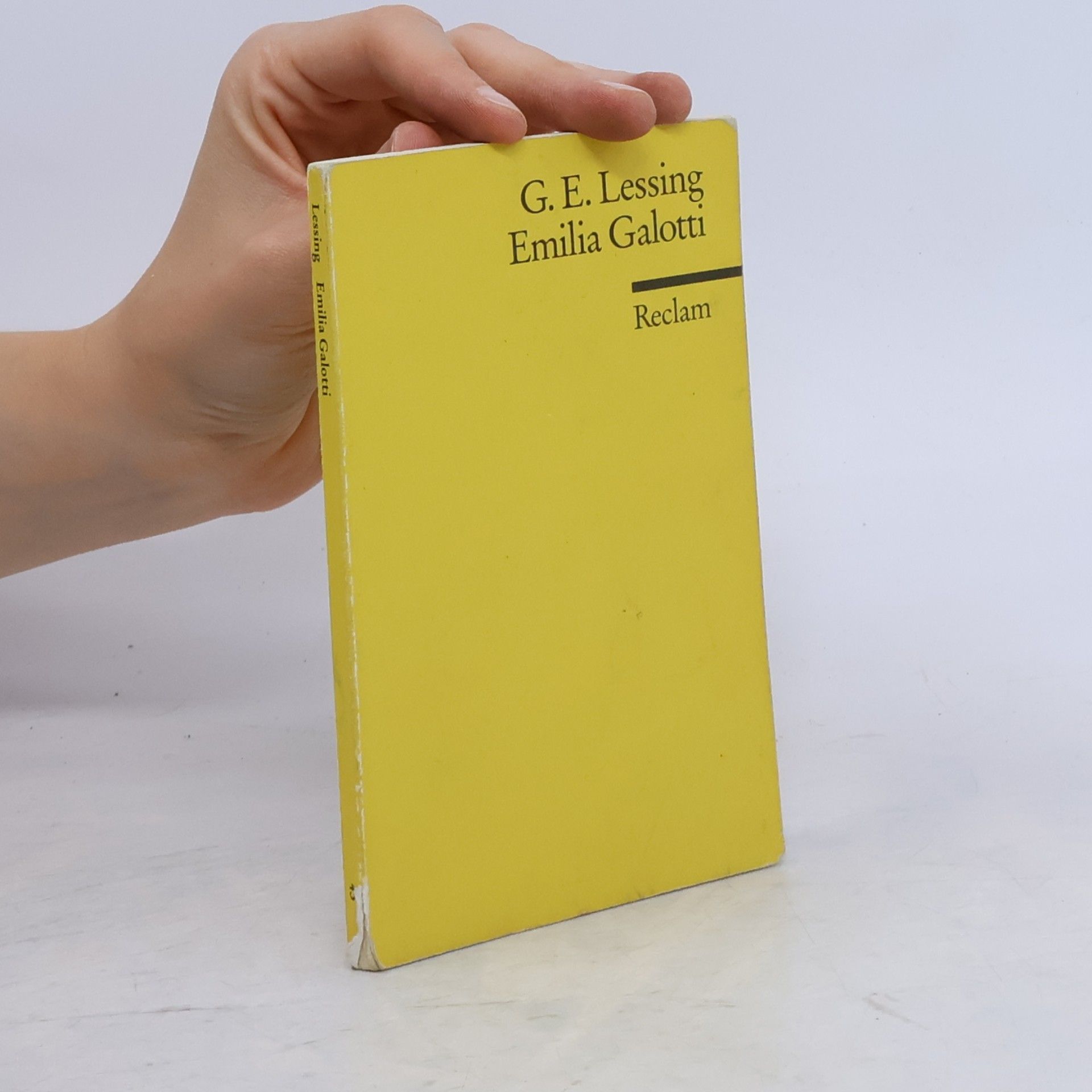 Gotthold Ephraim Lessing Emilia Galotti