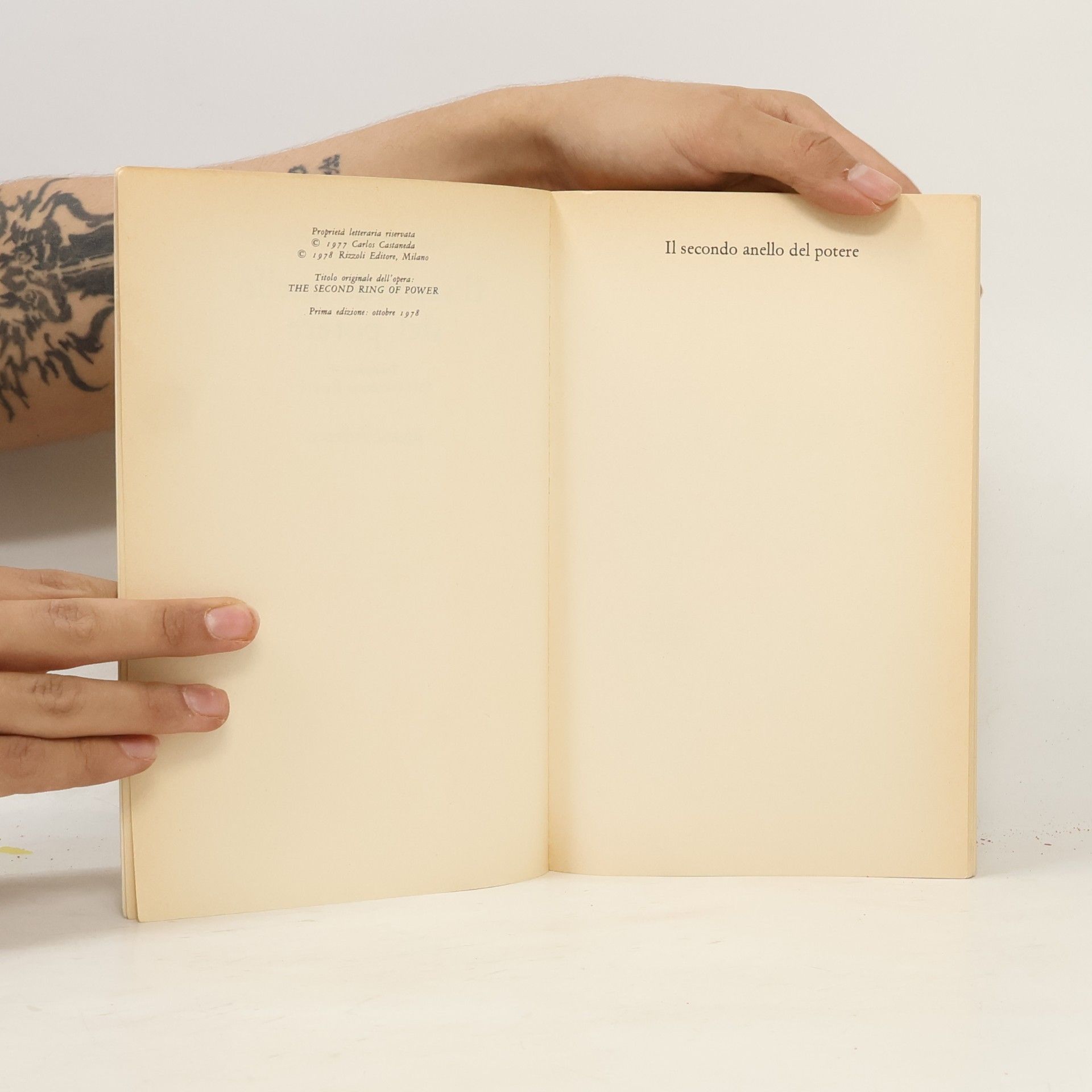Carlos Castaneda Il secondo anello del potere