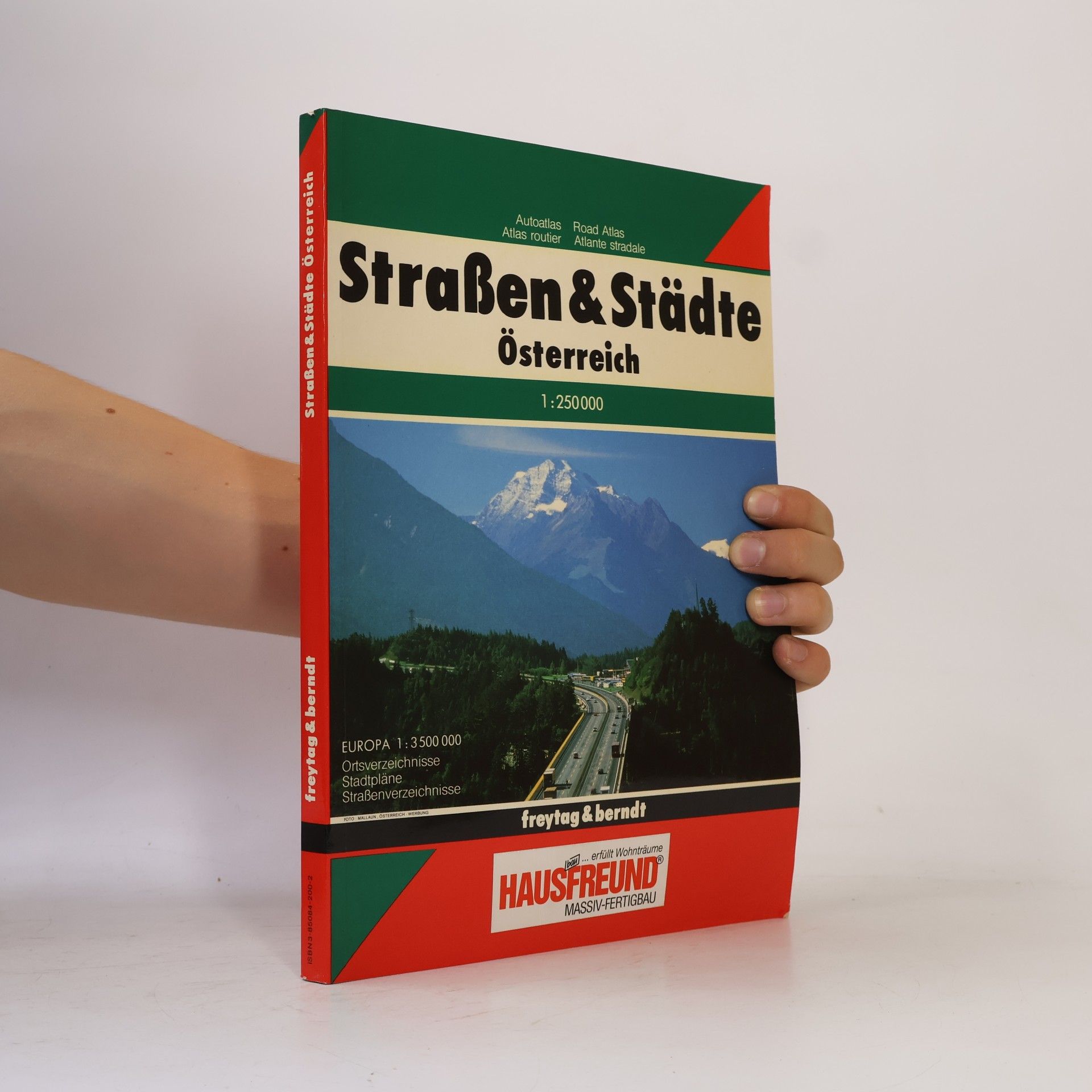 Kolektiv autorů Atlas Österreich, Strassen & Städte