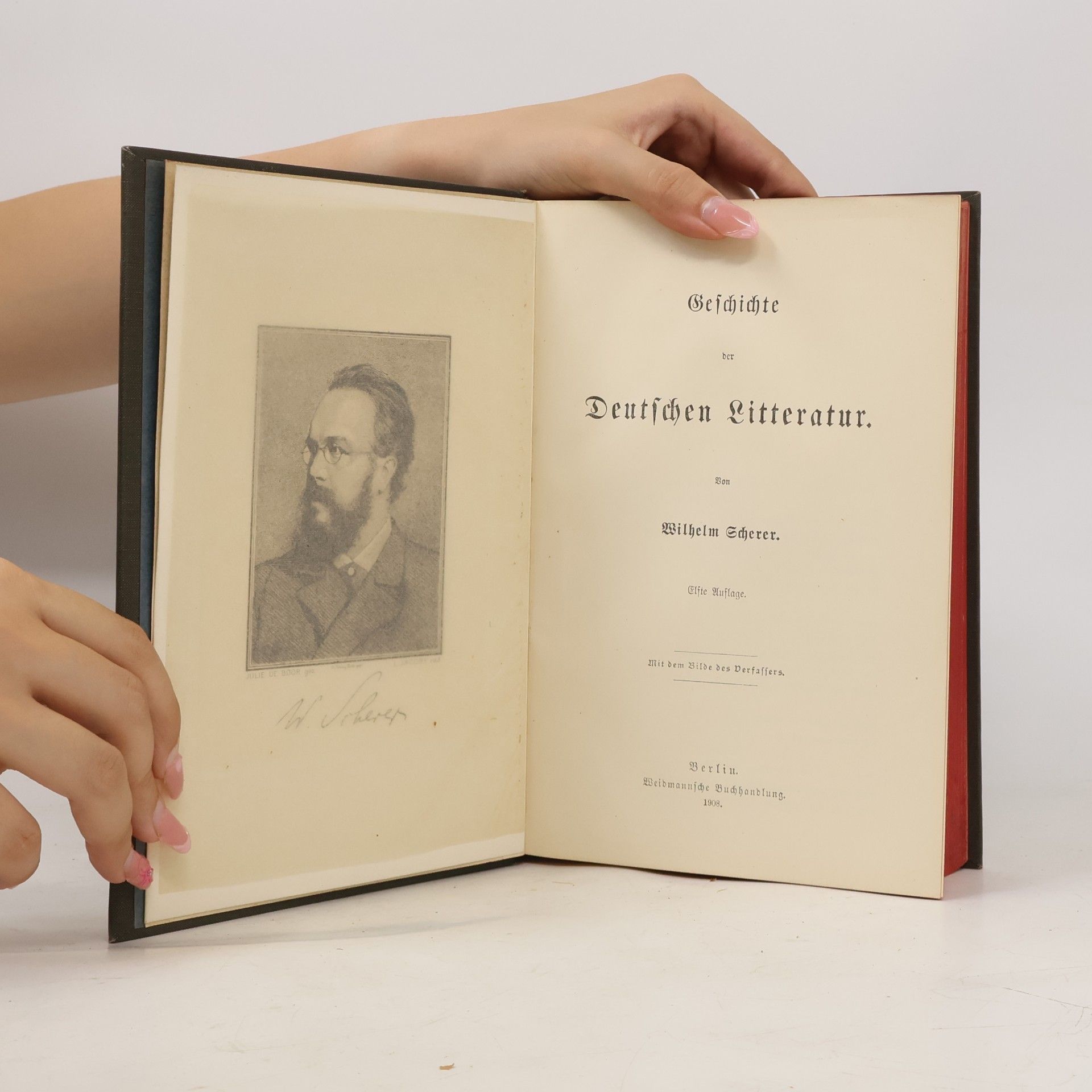 Wilhelm Scherer Geschichte der Deutschen Litteratur