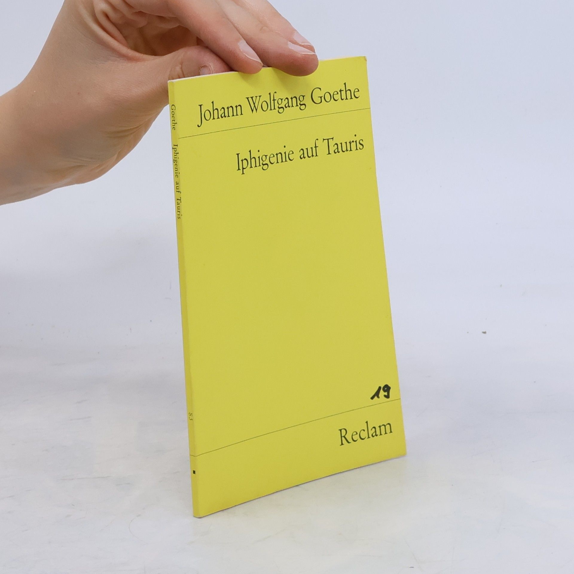 Johann Wolfgang von Goethe Iphigenie auf Tauris