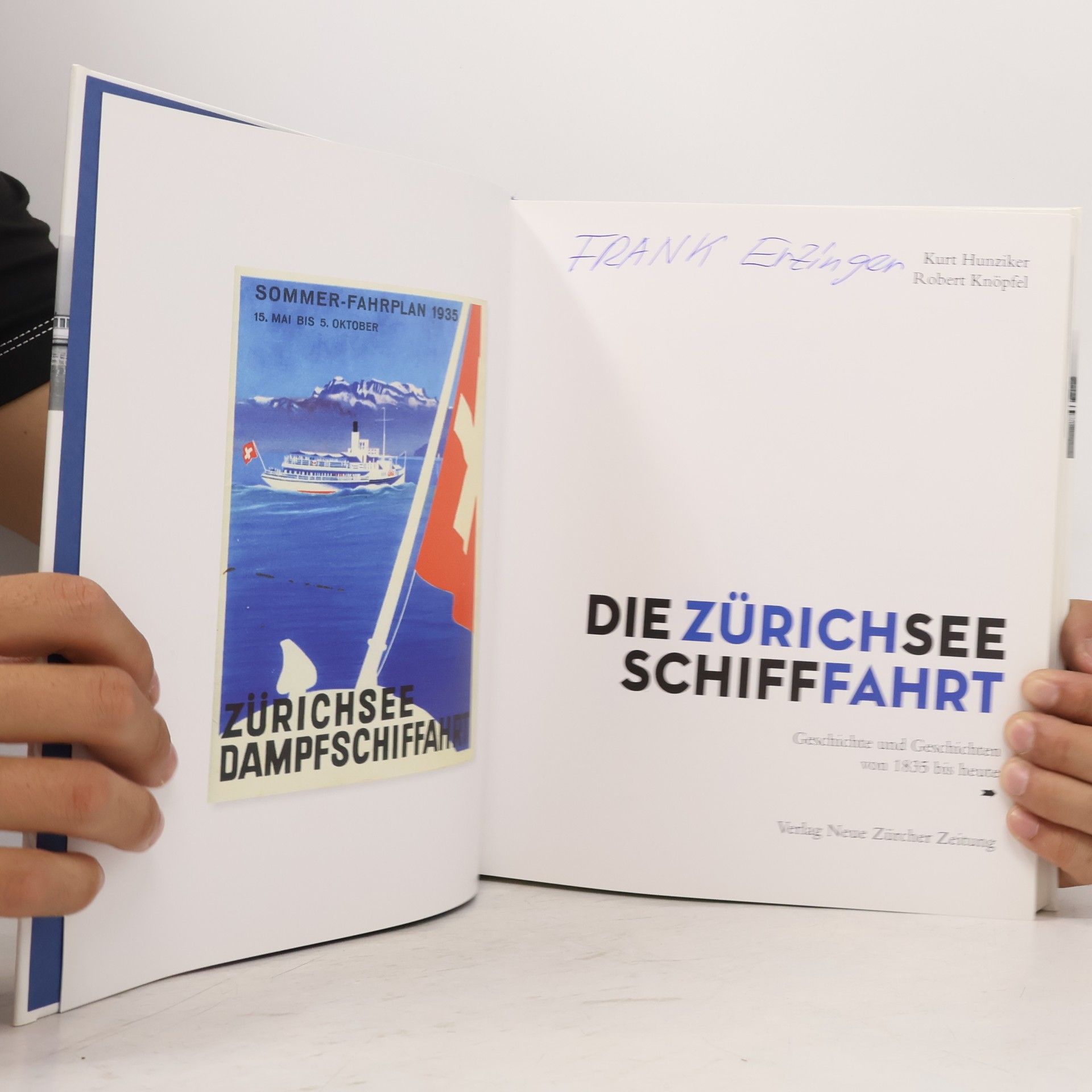 Kurt Hunziker Die Zürichsee-Schifffahrt