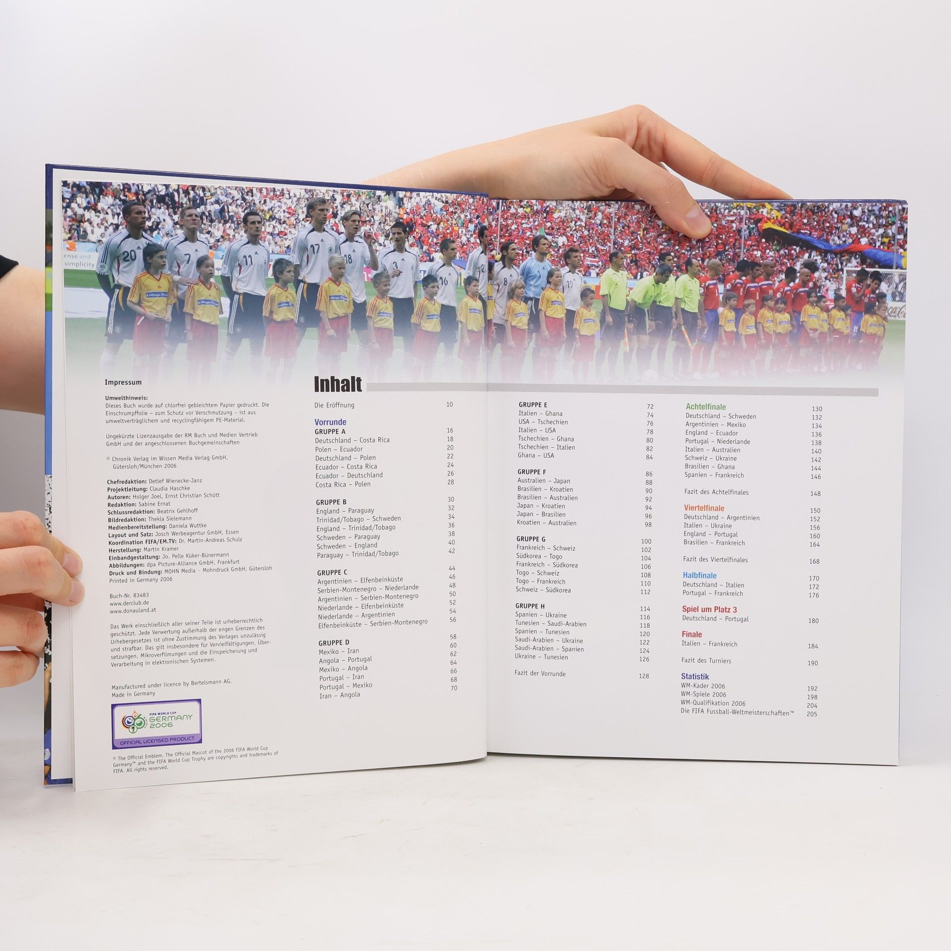 Autorenkollektiv Die FIFA WM. Deutschland 2006. Das Offizielle Buch zum Turnier