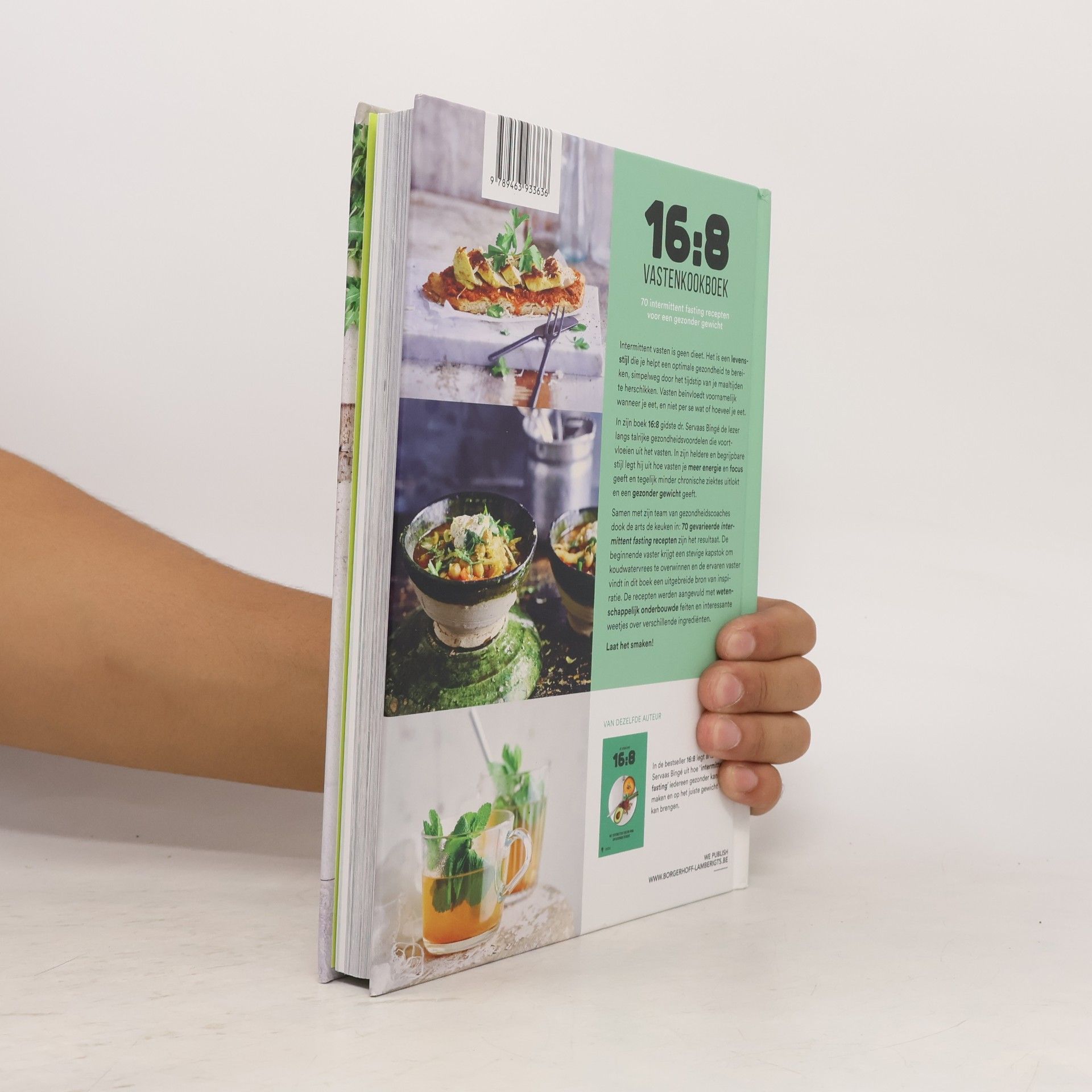 Servaas Bingé 16:8 vastenkookboek: 70 intermittent fasting recepten voor een gezonder gewicht