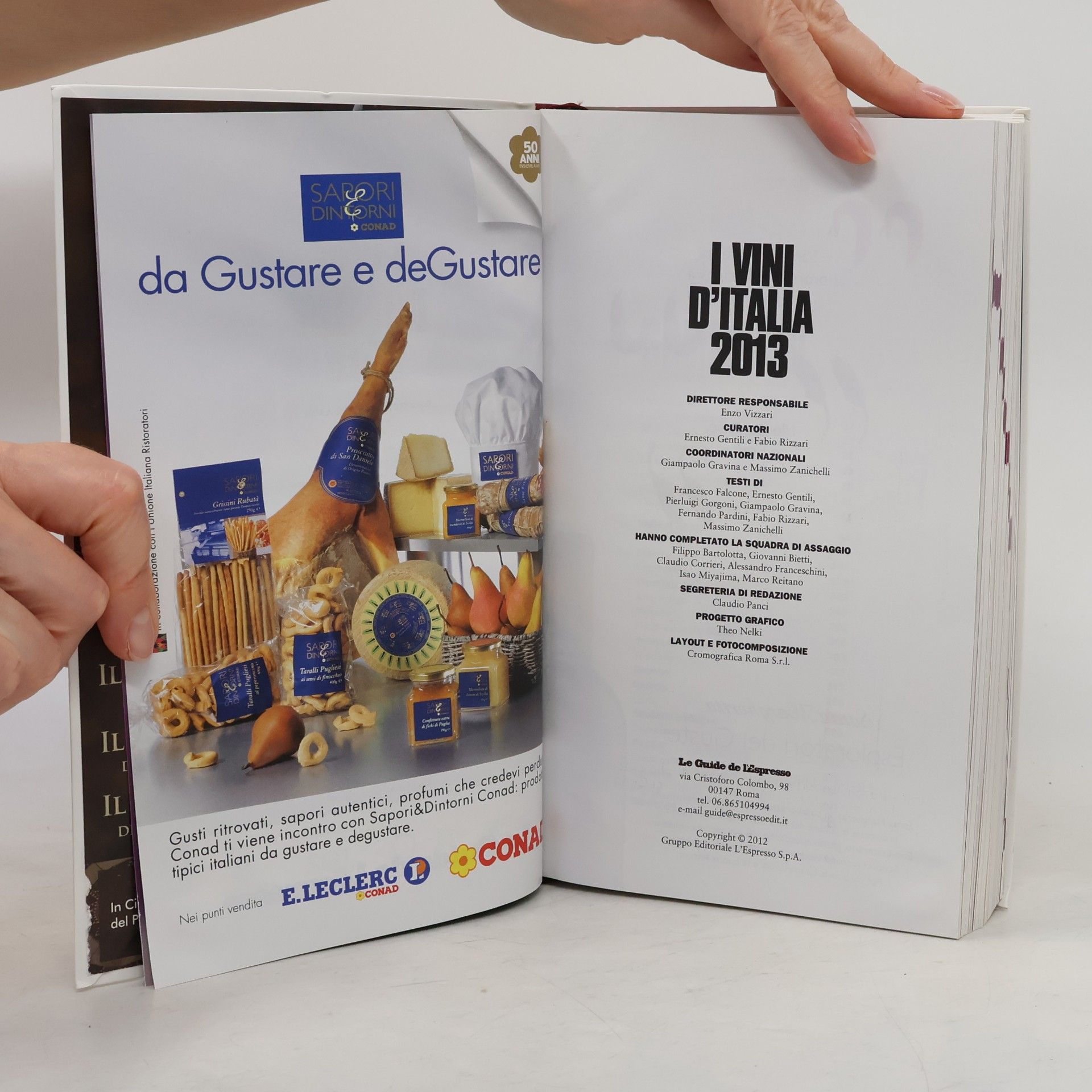 Le guide de L'Espresso: I vini d'Italia 2013