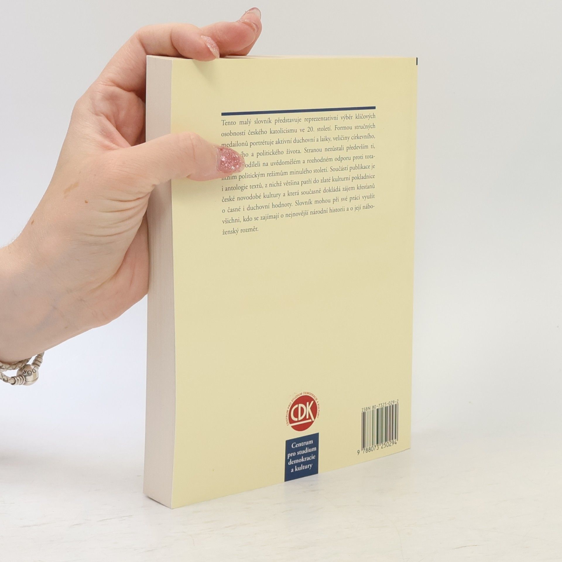 Jiří Hanuš Malý slovník osobností českého katolicismu 20. století s antologií textů