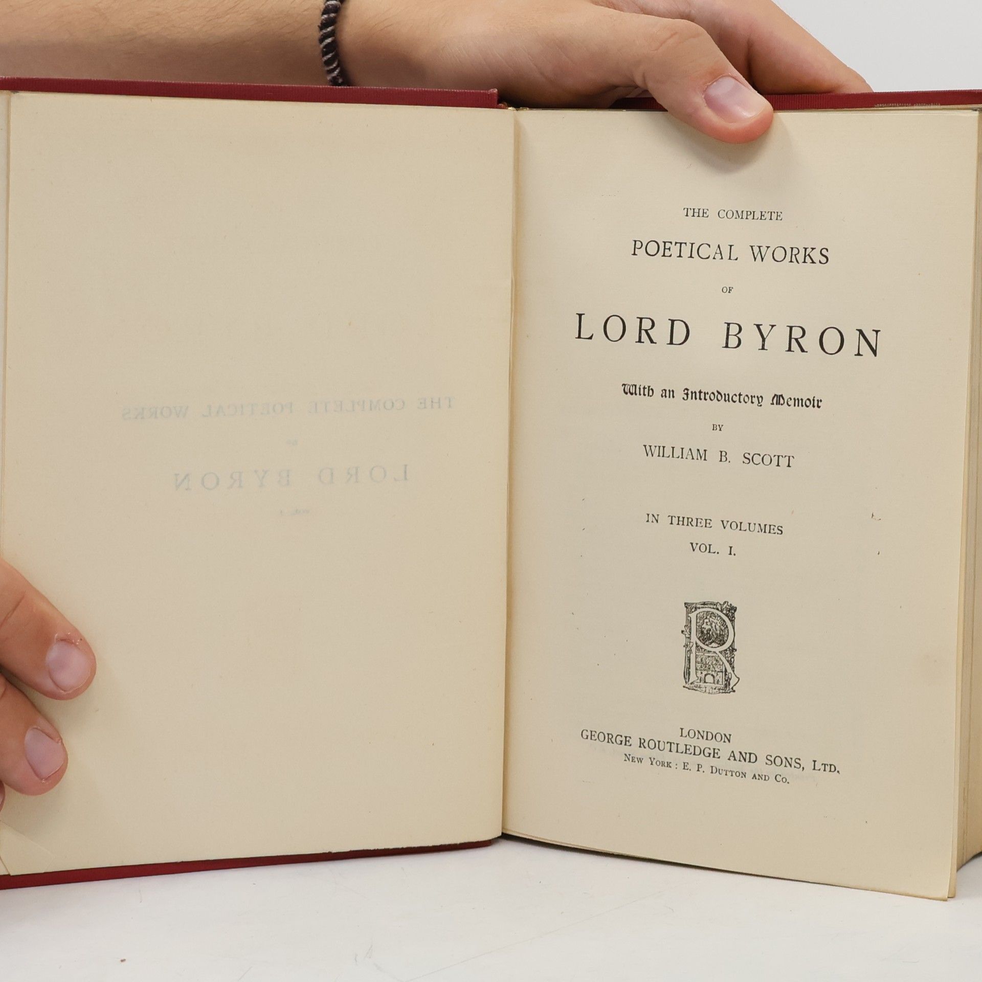 George Gordon Byron The Poetical Works of Lord Byron