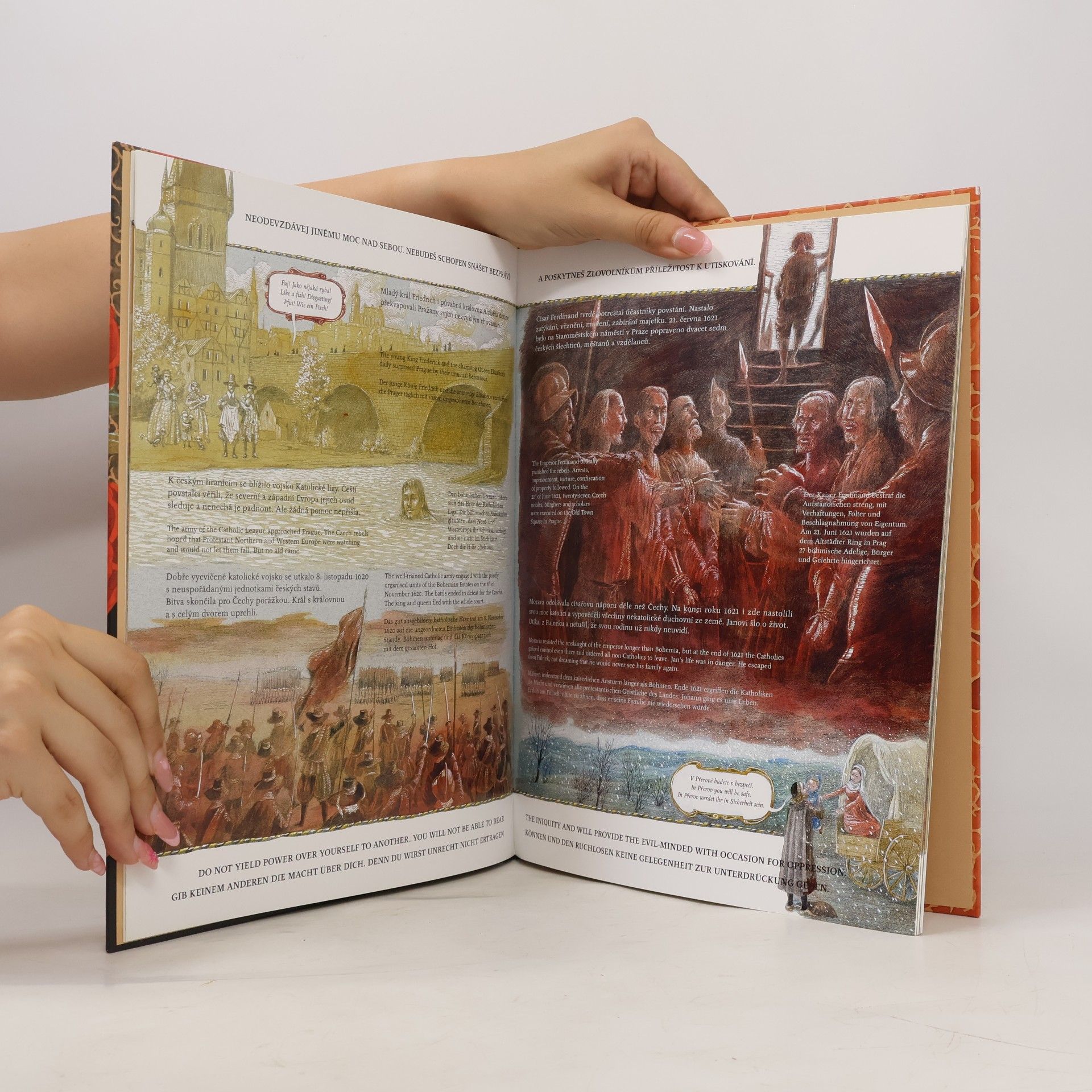 Renáta Fučíková Jan Amos Komenský - Comenius: His life in pictures = Leben in Bildern