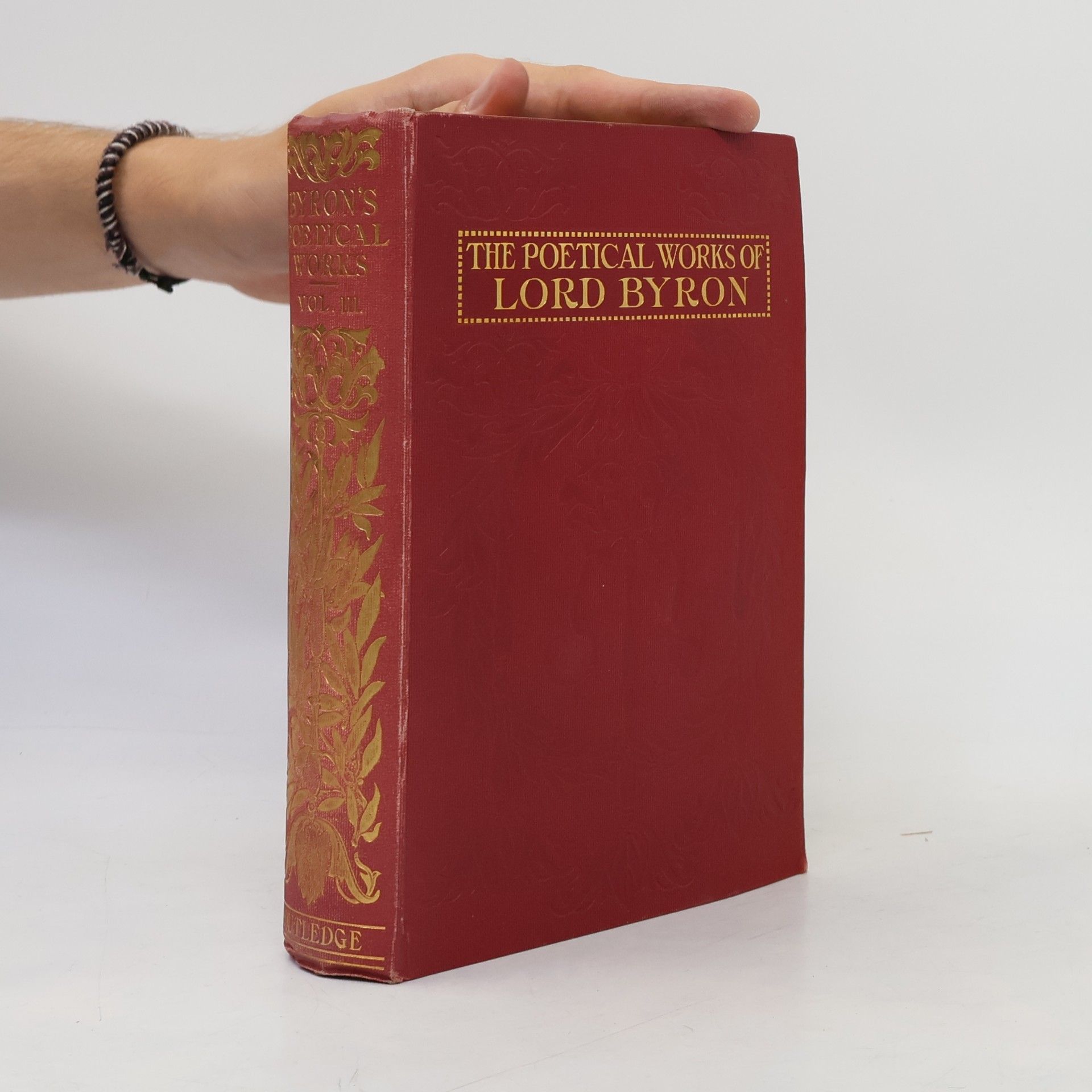 George Gordon Byron The Poetical Works of Lord Byron III.