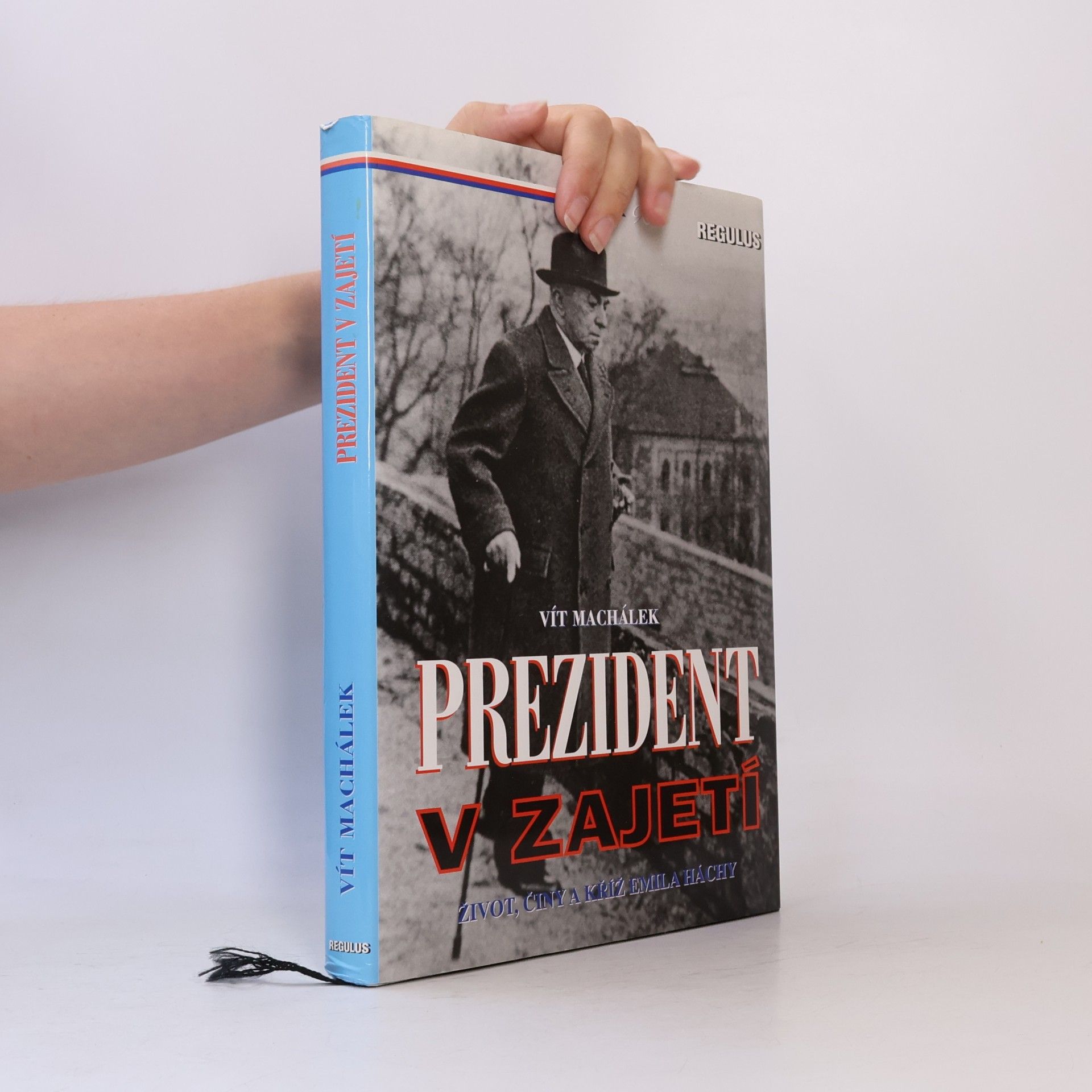 Vít Machálek Prezident v zajetí : (život, činy a kříž Emila Háchy)