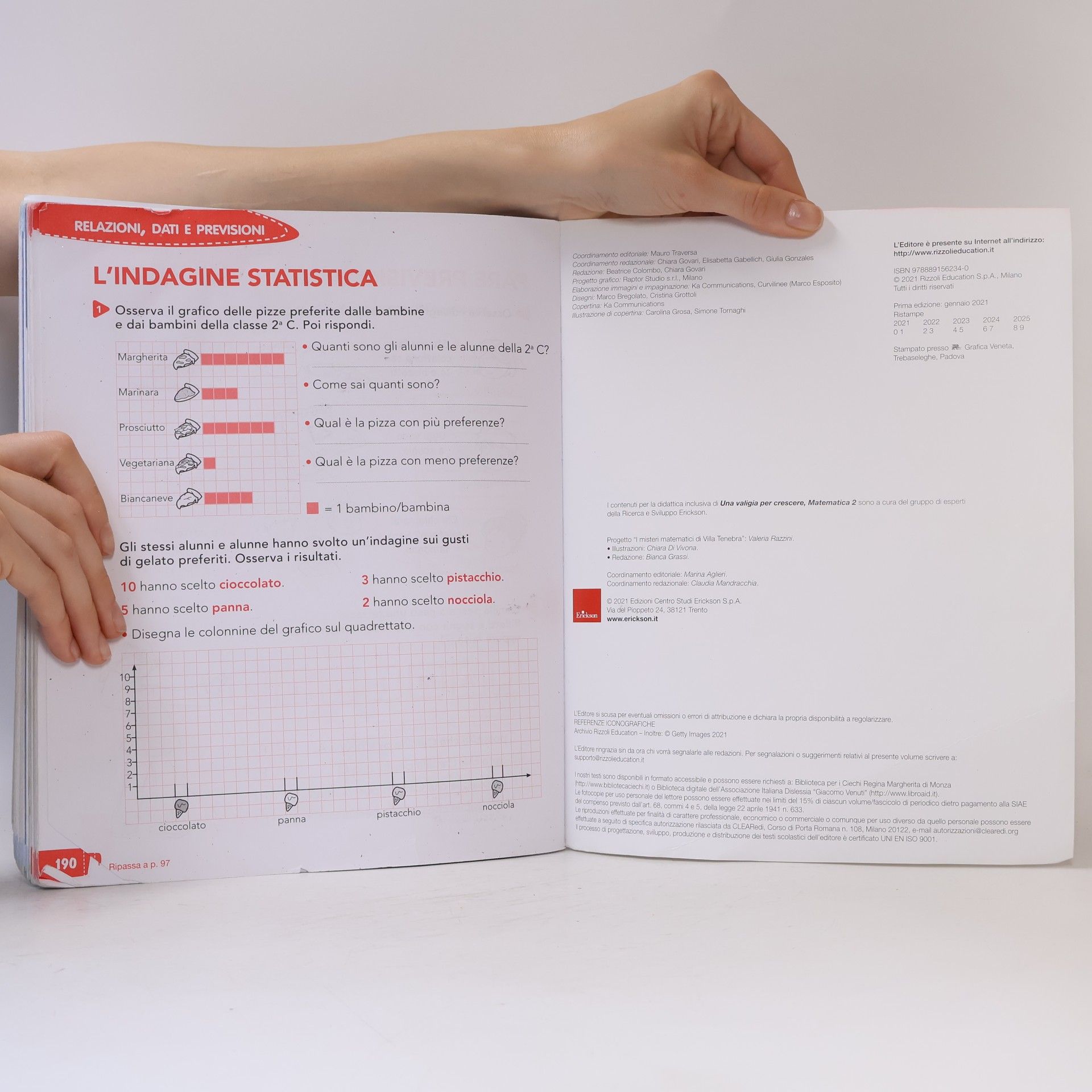 Annamaria Parravicini Una valigia per crescere, Matematica 2