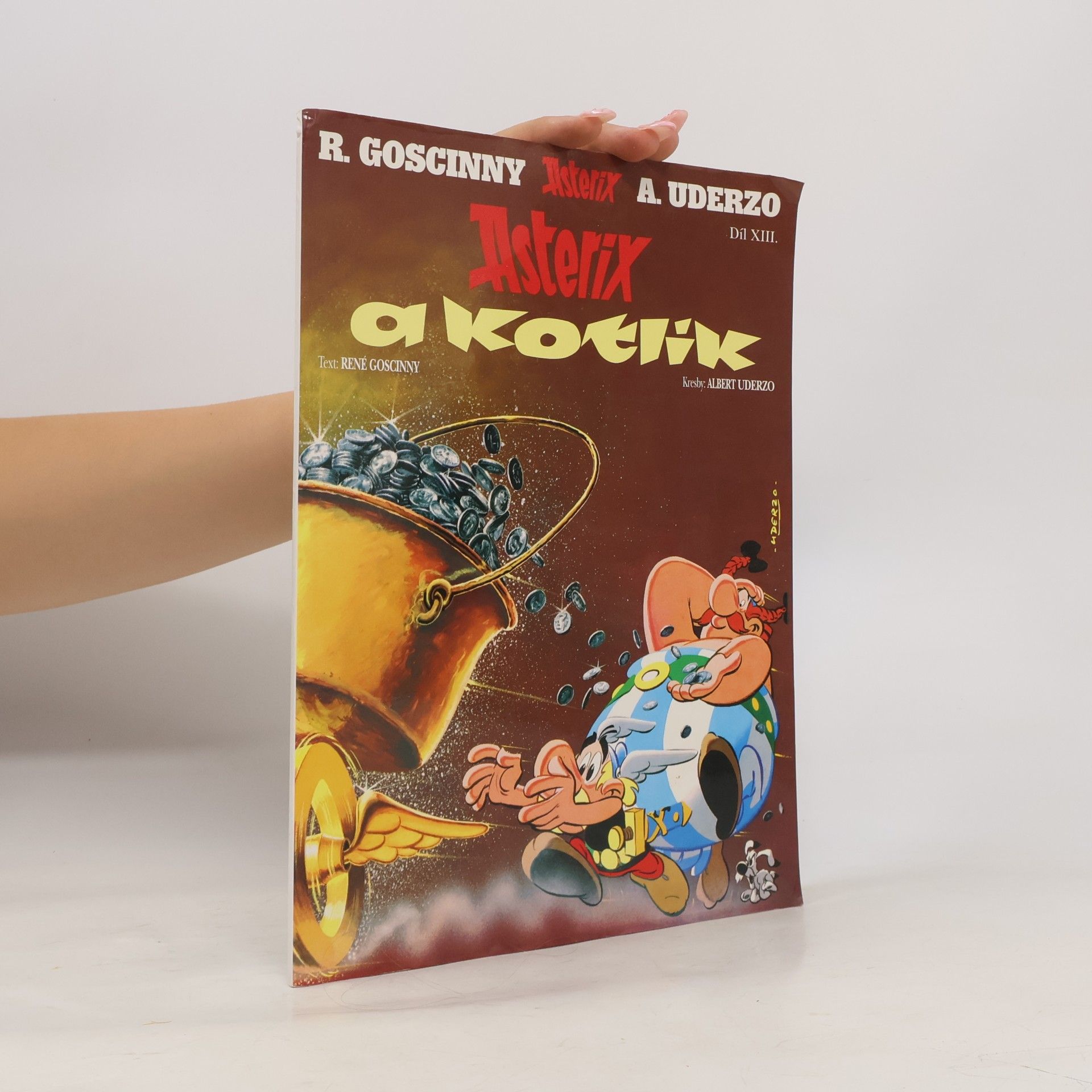 René Goscinny Asterix a kotlík