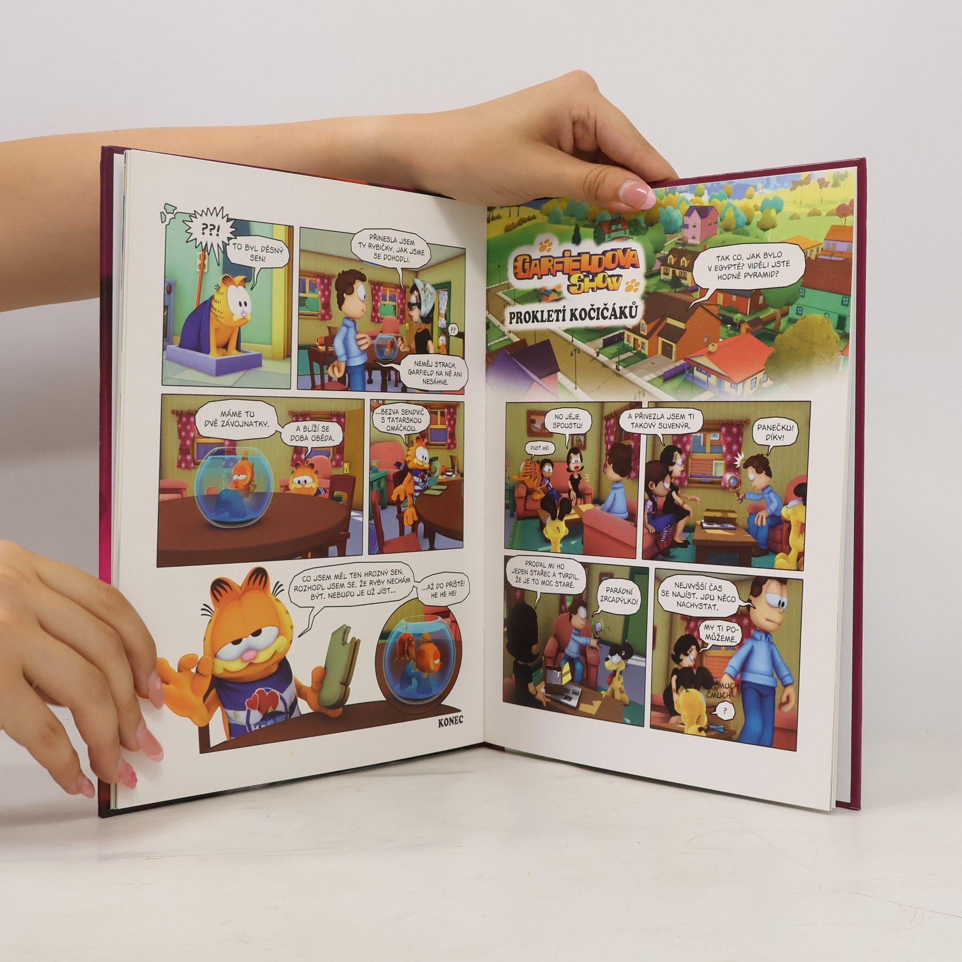 Jim Davis Garfieldova show č.1. Prokletí kočičáků a další příběhy.
