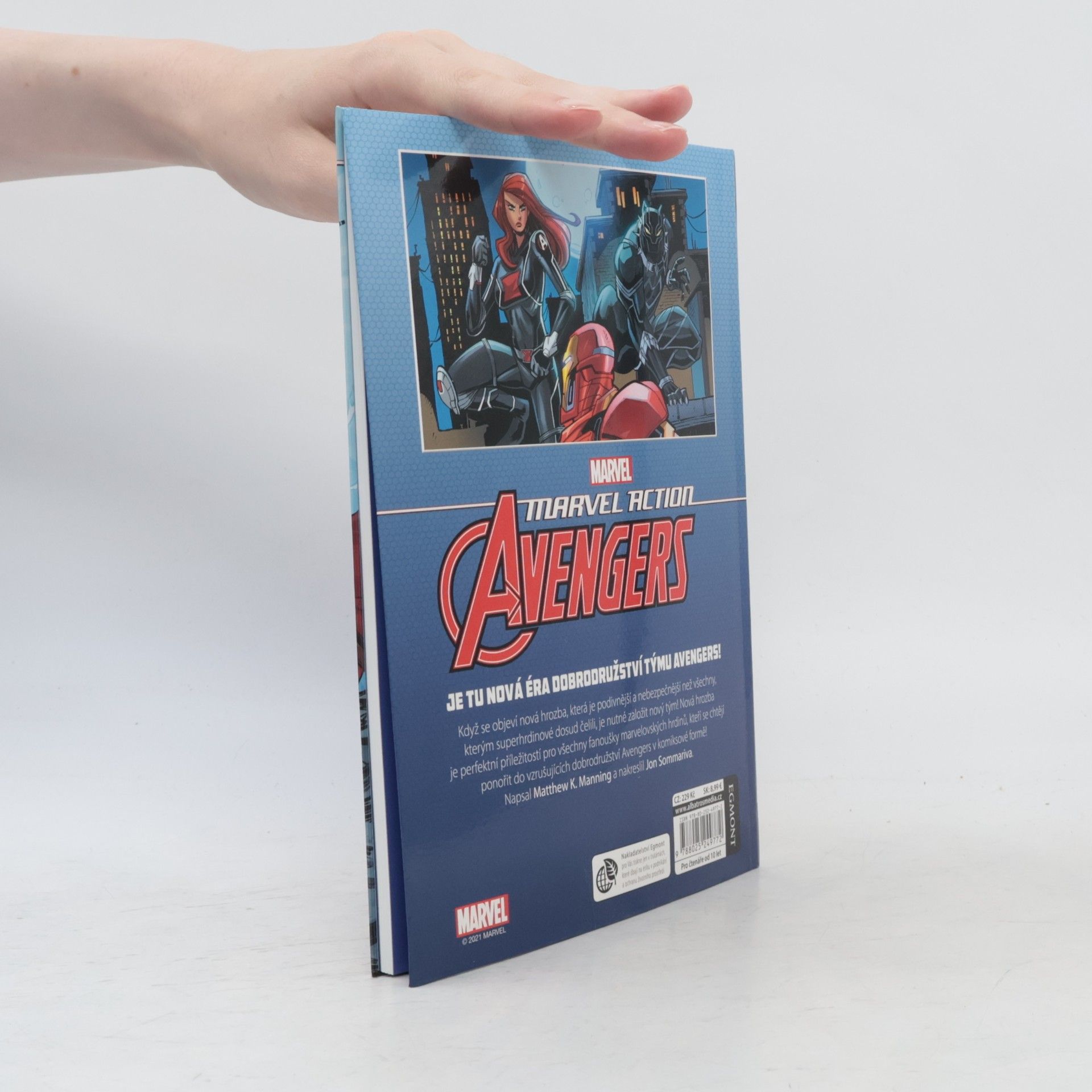 Matthew Manning Marvel Action - Avengers. Nová hrozba