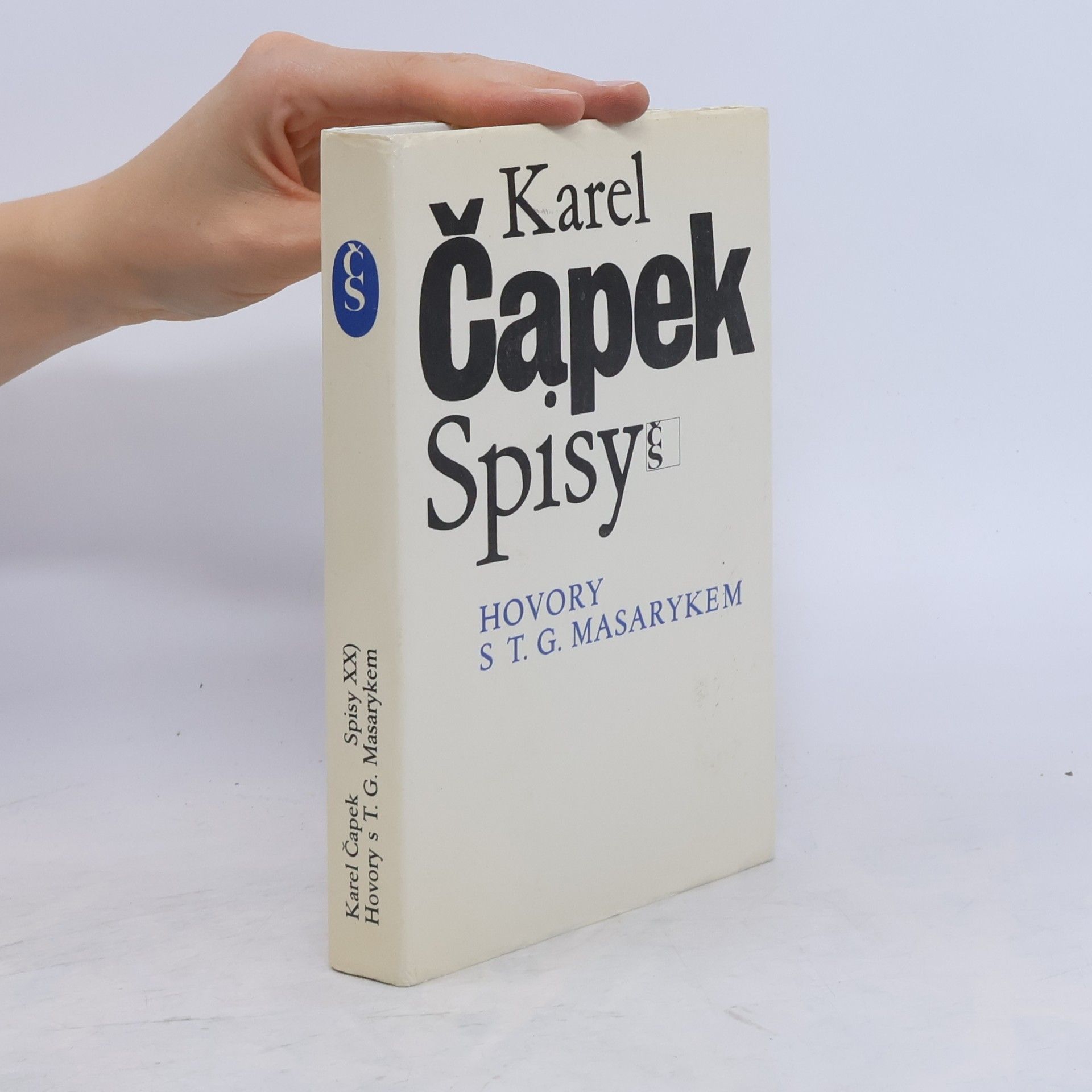 Karel Čapek Hovory s T. G. Masarykem