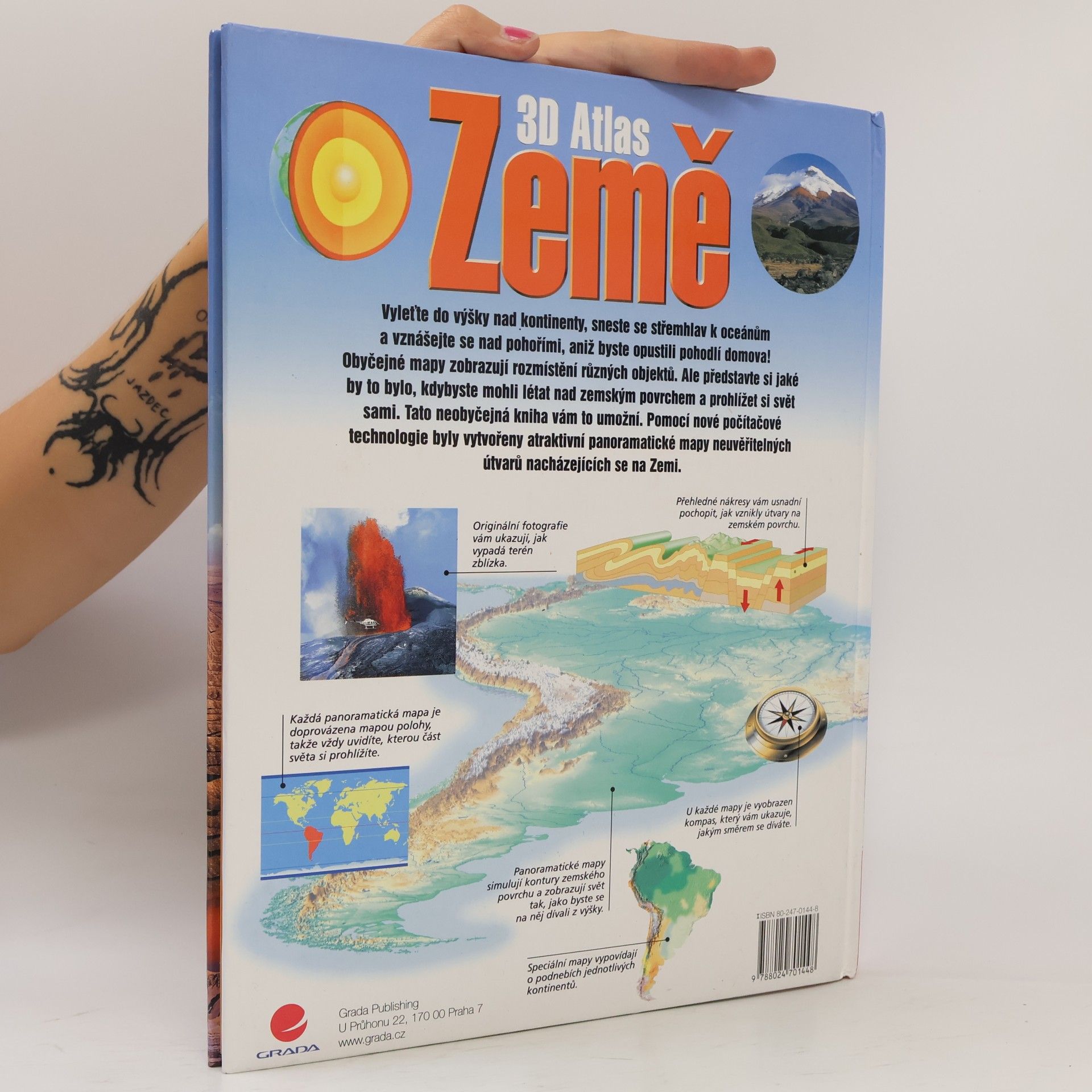 Sean Connolly 3D atlas Země