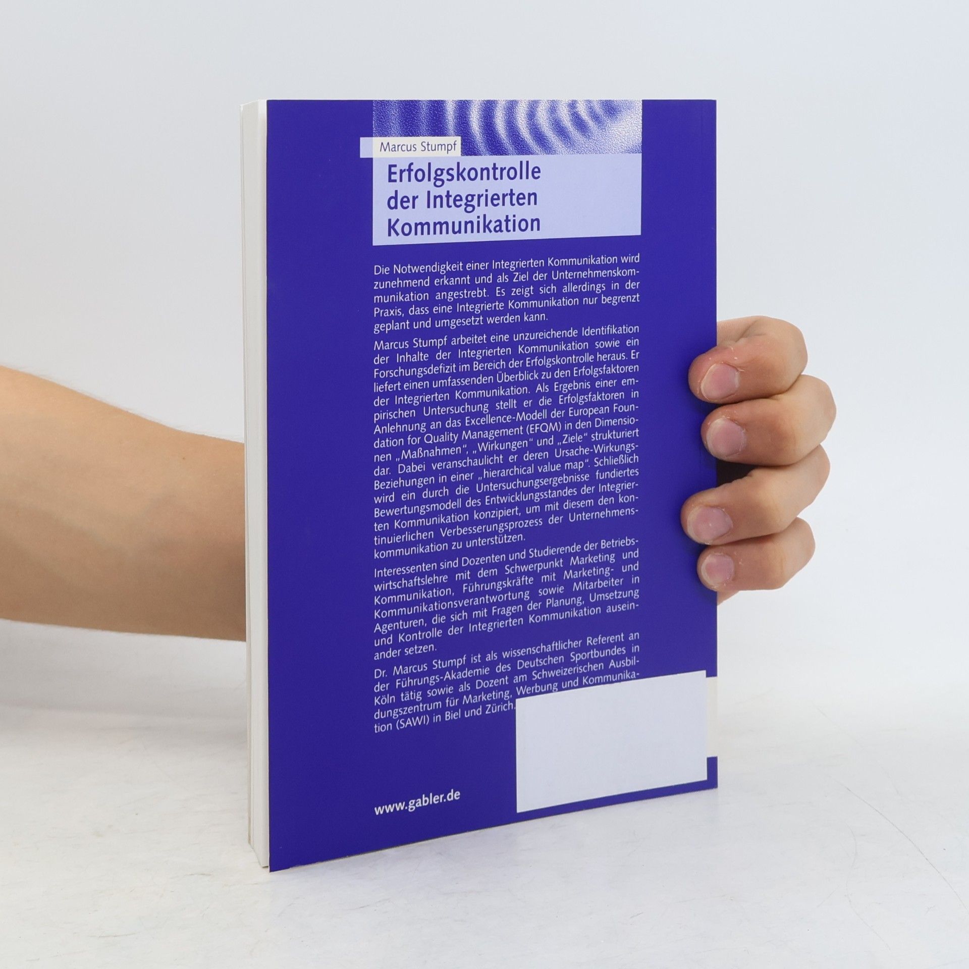 Marcus Stumpf Basler Schriften zum Marketing - 15: Erfolgskontrolle der integrierten Kommunikation