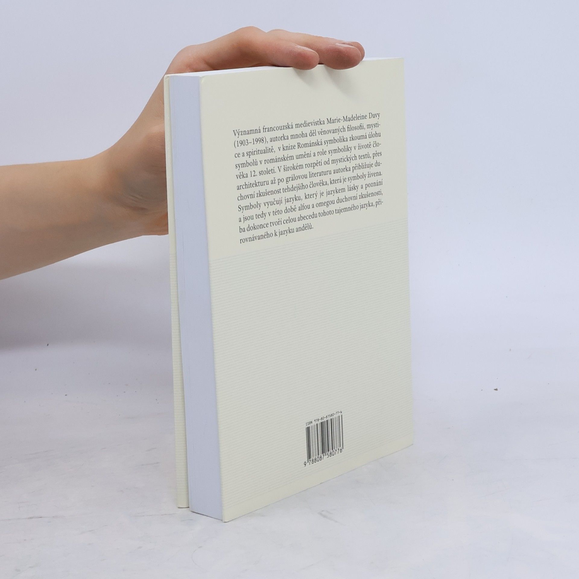 Marie-Madeleine Davy Románská symbolika: Duch 12. století