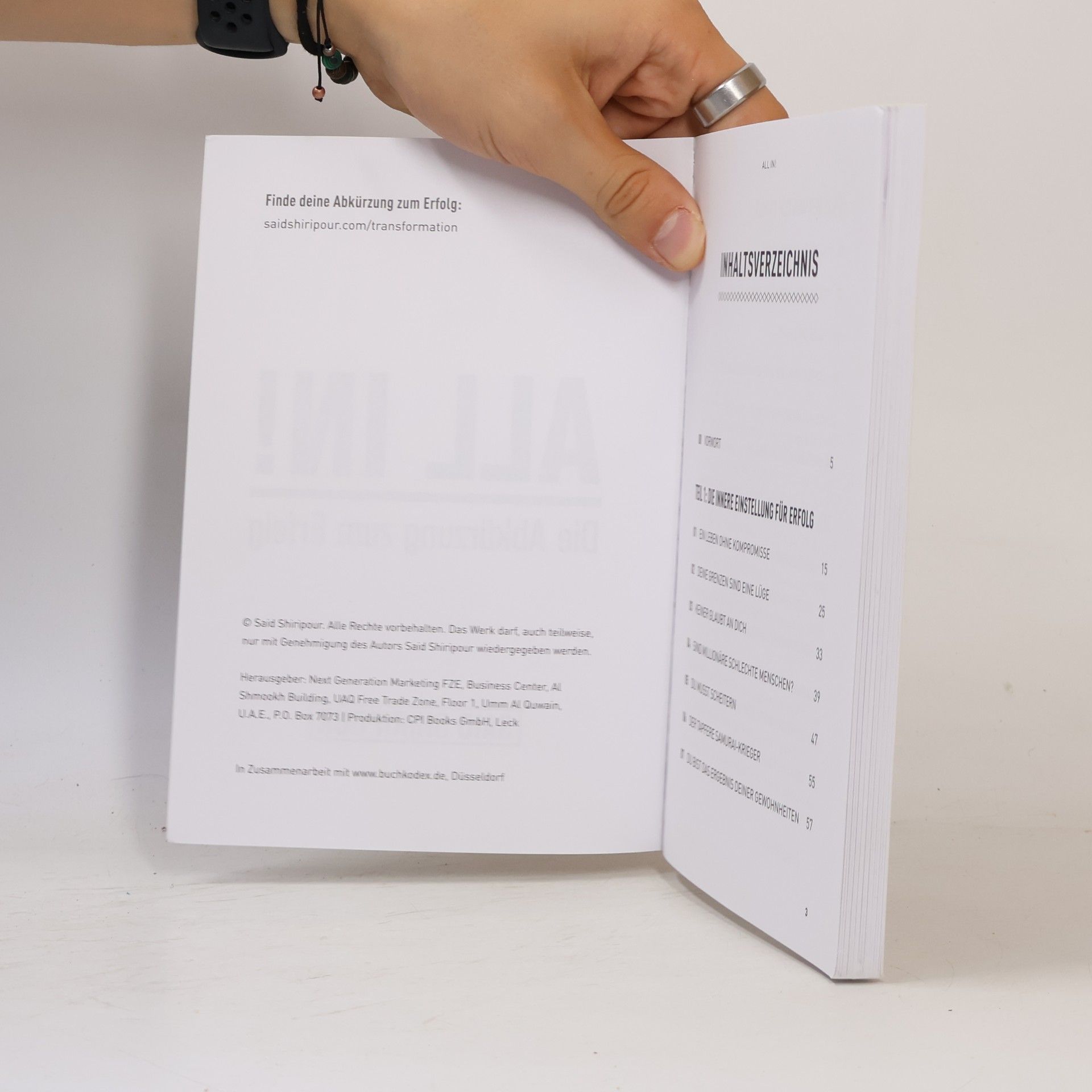 Said Shiripour All in! Die Abkürzung zum Erfolg
