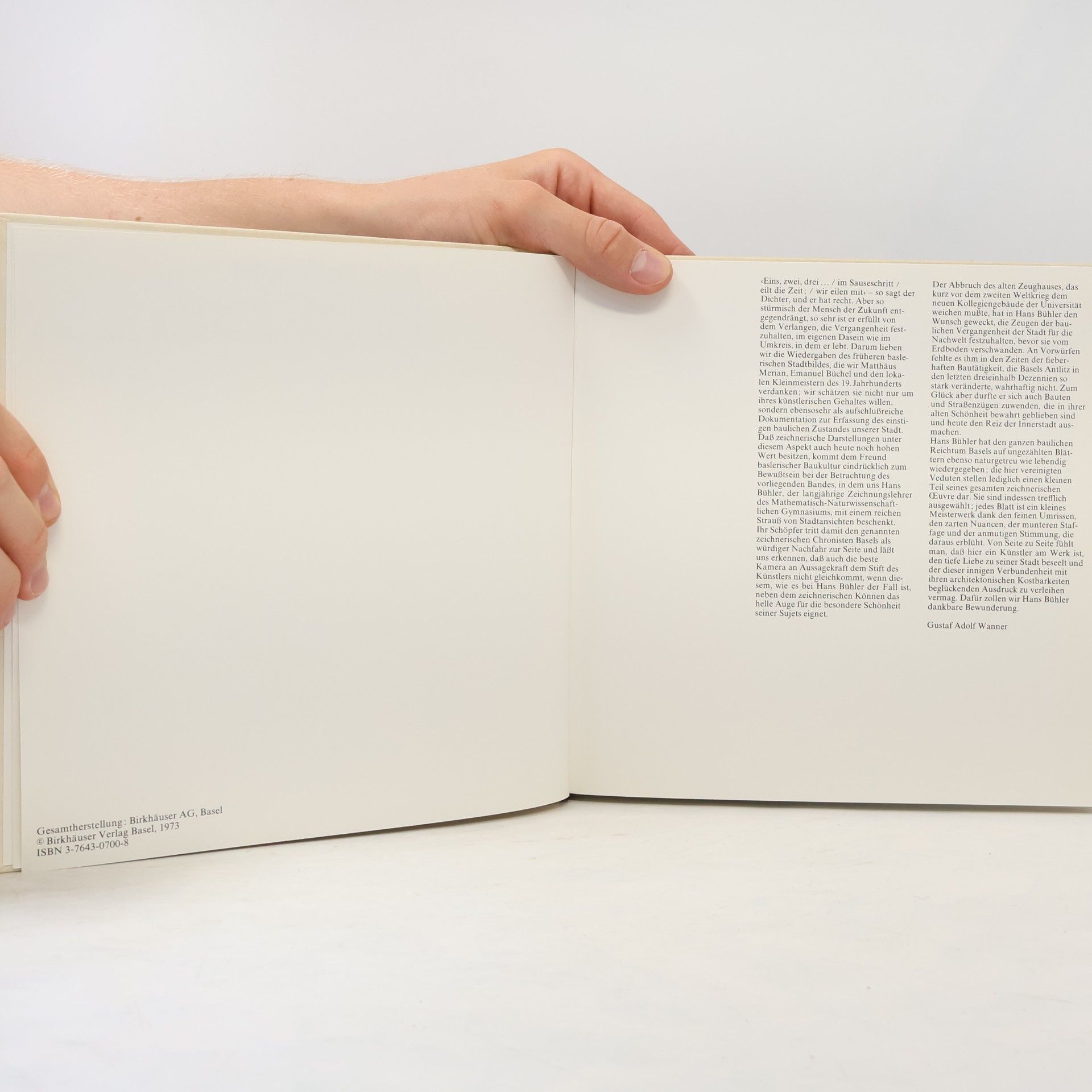 Hans Bühler The Changing Face of Basel