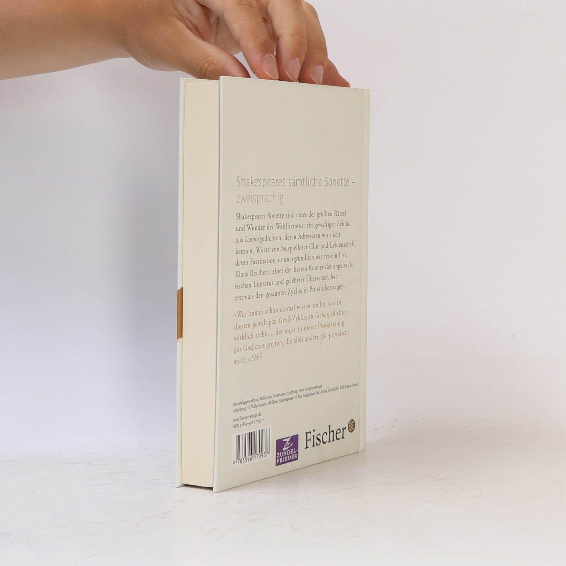 William Shakespeare Die Sonette - The Sonnets. Zweisprachige Ausgabe