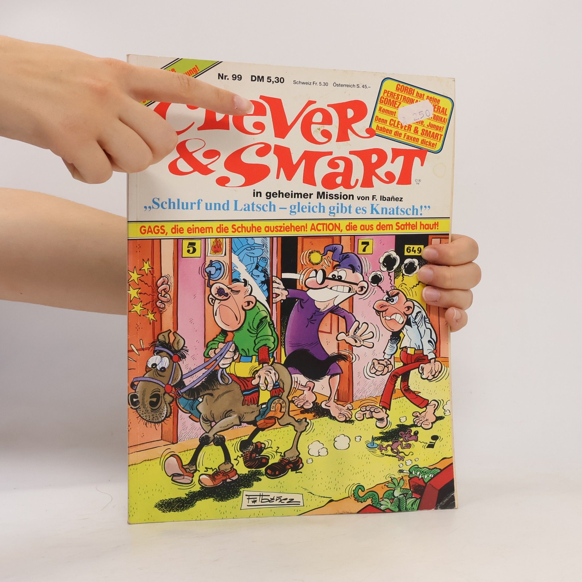 Francisco Ibáñez Clever & Smart 114/1992