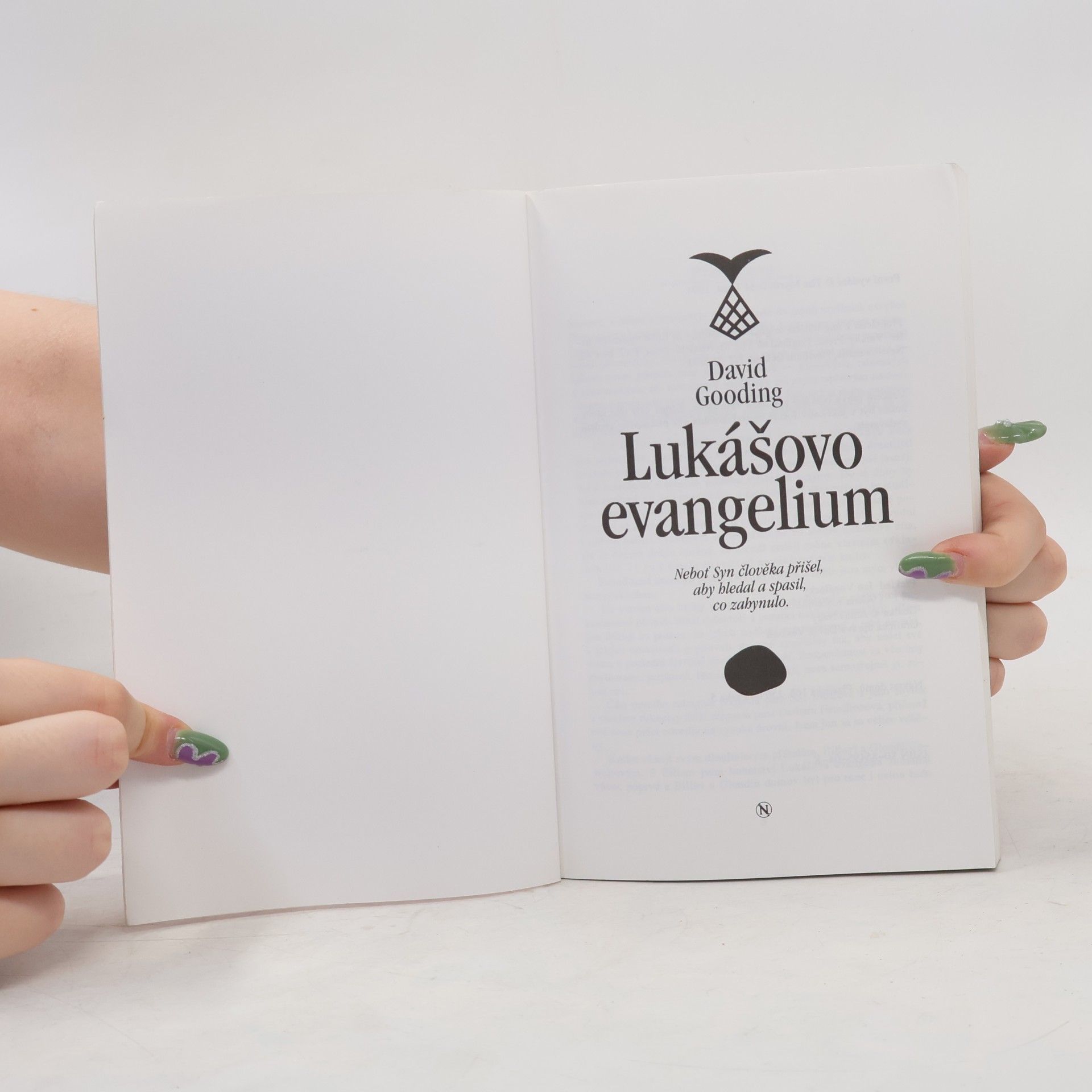 David Gooding Lukášovo evangelium